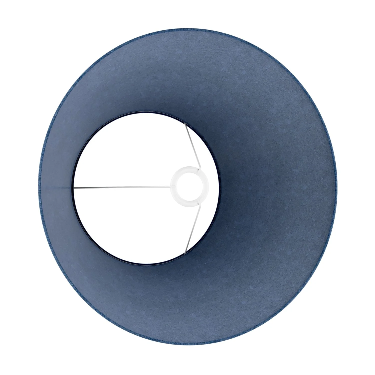 Impero Lampshade L for table lamp or wall lamp with E27 fitting - Made in Italy - Lana Blue - Image 3