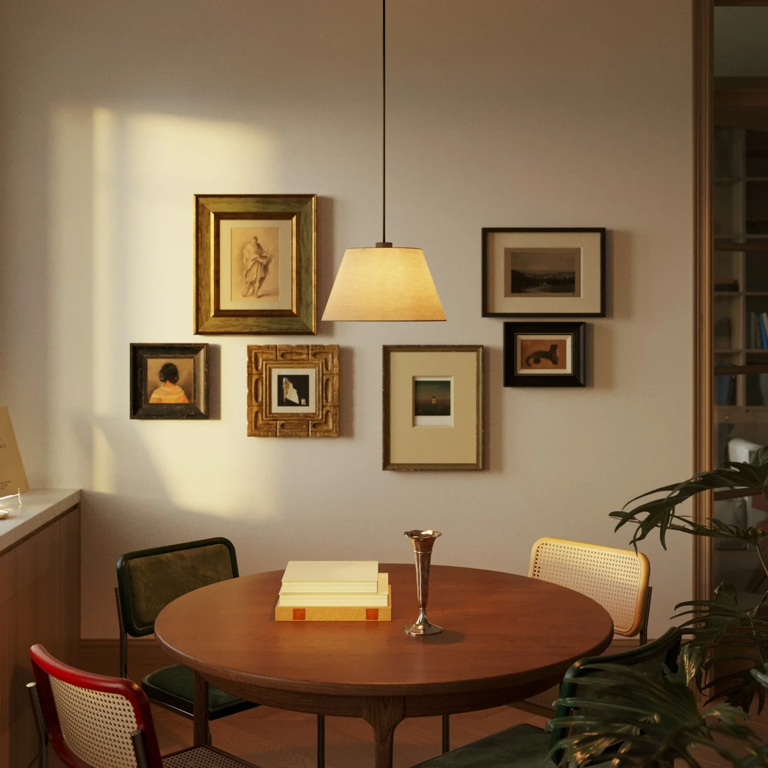 Impero M Lampshade for pendant with E27 fitting - Made in Italy - Arenal Dove Gray - Image 2