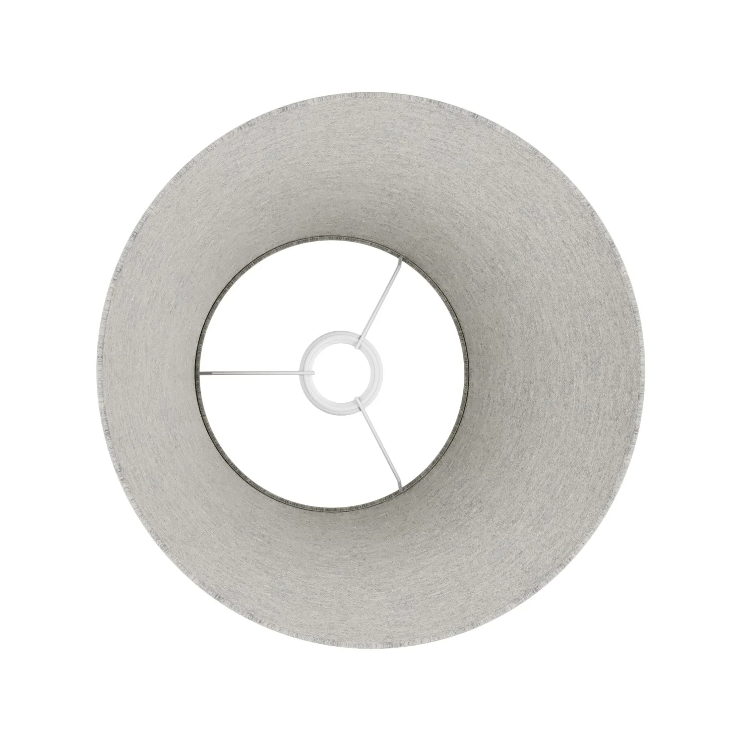 Empire M Lampshade for pendant with E27 fitting - Made in Italy - Light Gray Wool - Image 3