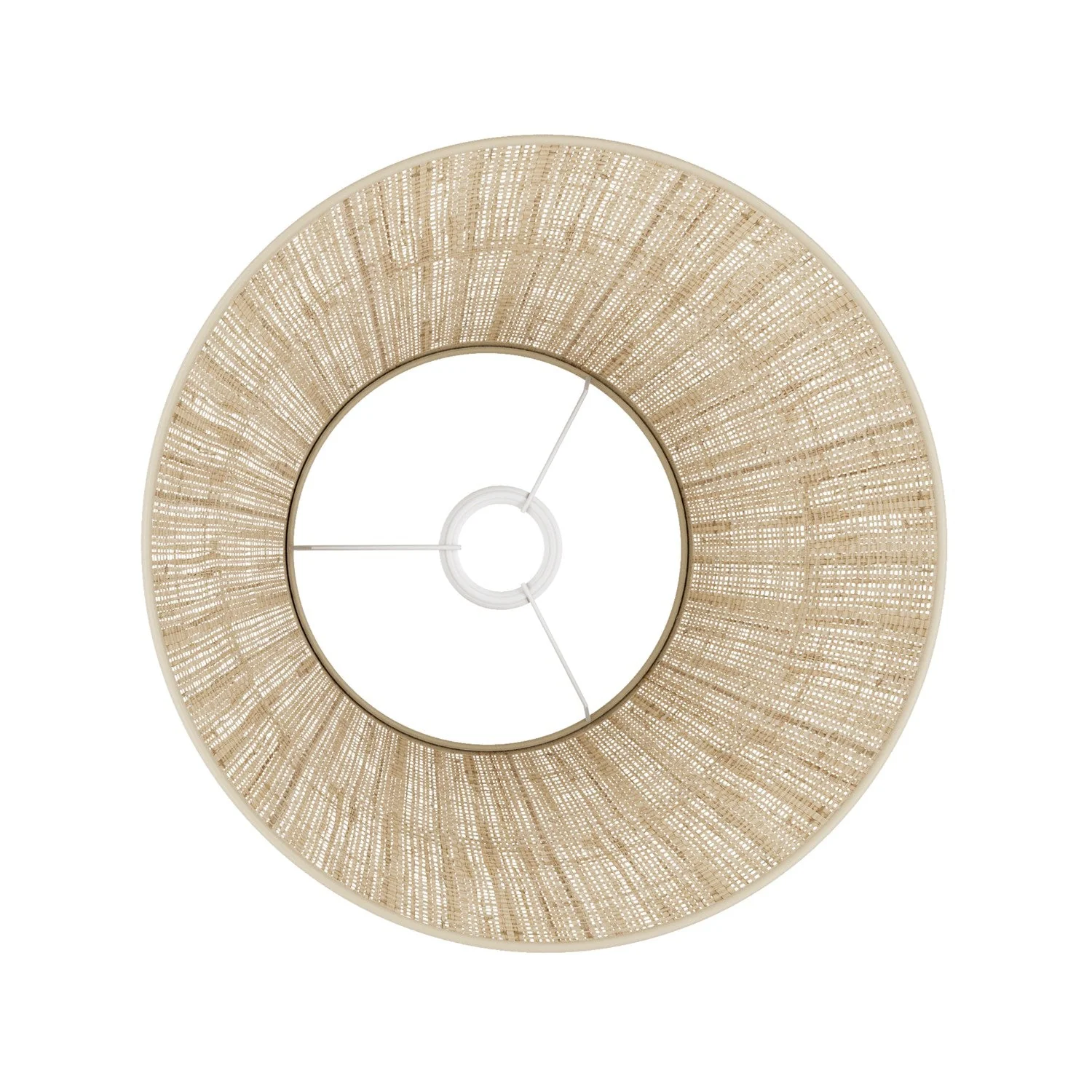 Impero M Lampshade for pendant lamp with E27 fitting - Made in Italy - Raphia - Image 3
