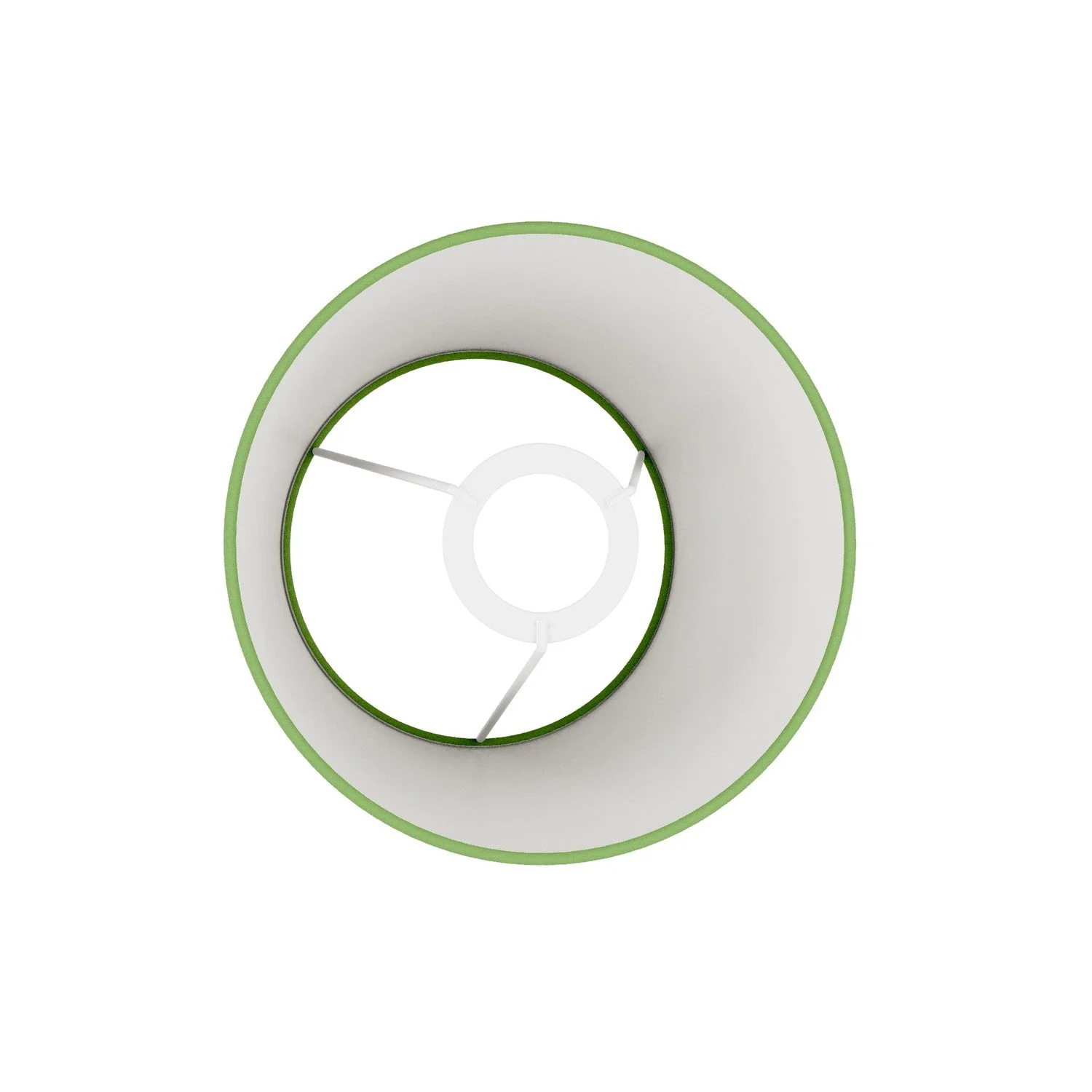 Impero Lampshade S with E27 fitting for table lamp or wall light - Made in Italy - Pistachio Green Cinette - Image 3