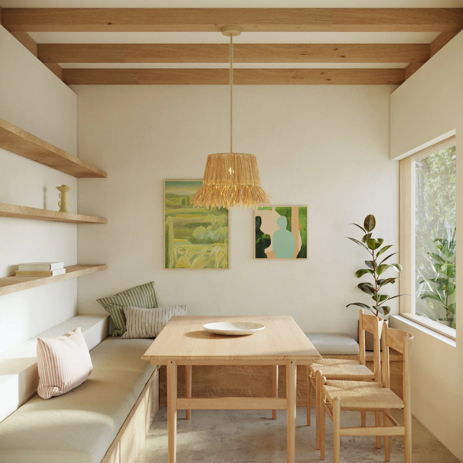 Honolulu raffia lampshade - Image 2