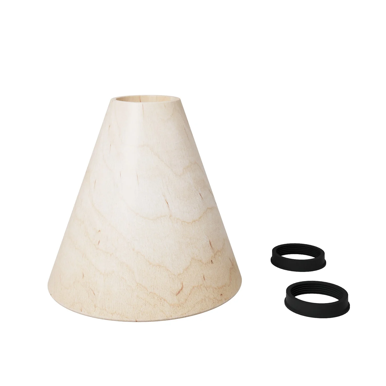 Cone wooden lampshade - Image 5