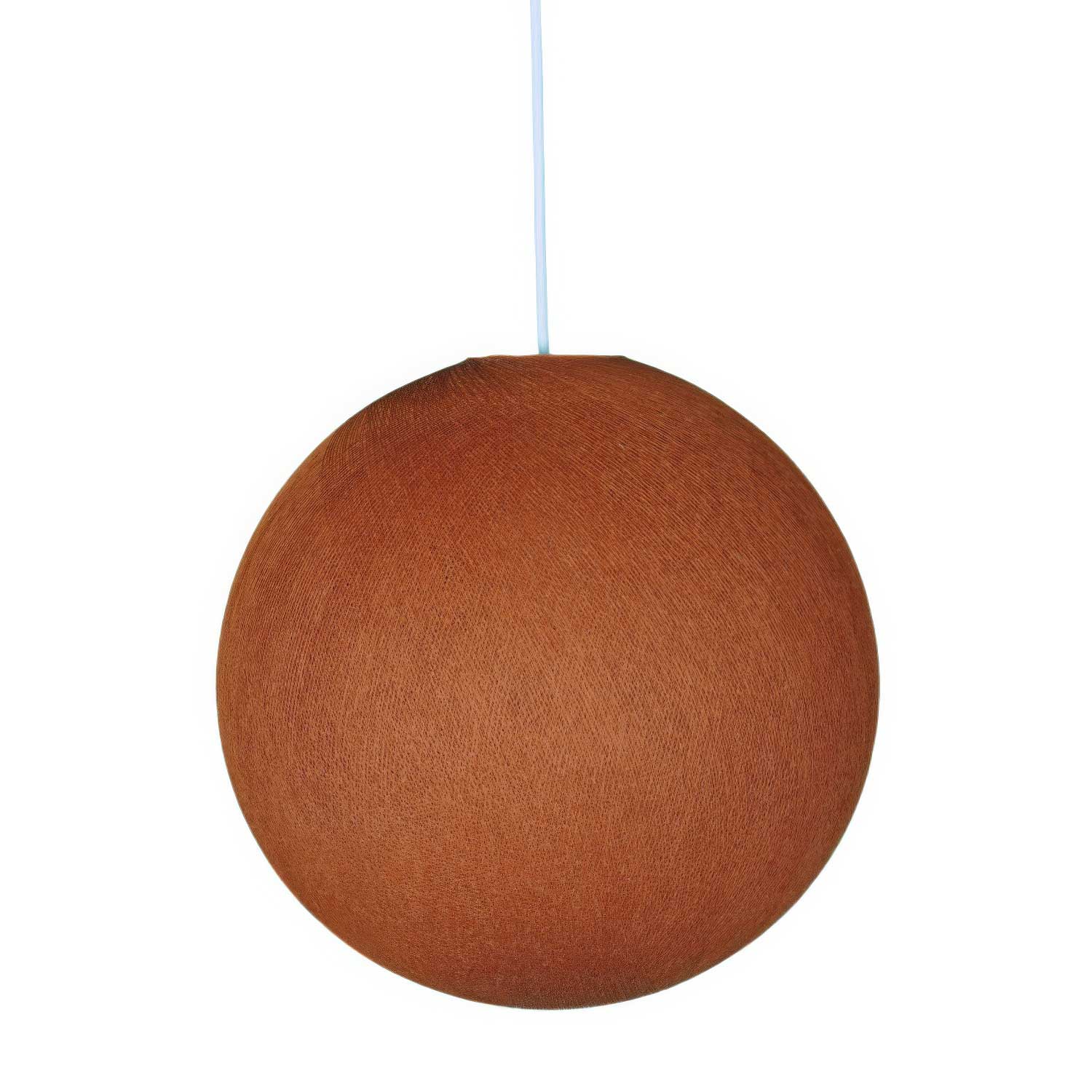 Sfera lampshade in 100% handmade thread - Lobster Polyester