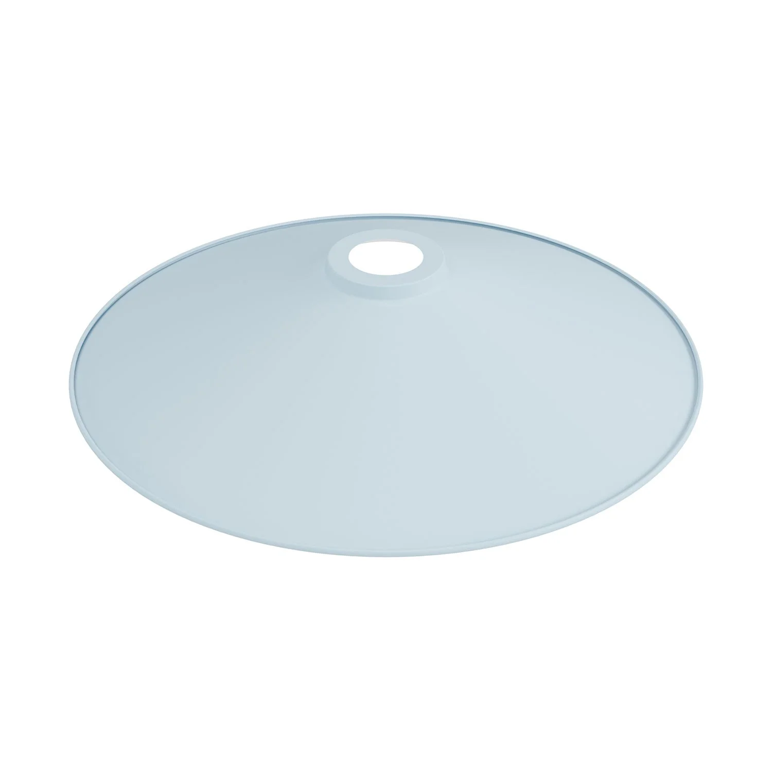 Swing lampshade in enamelled metal with E27 fitting – Powder blue - Image 3
