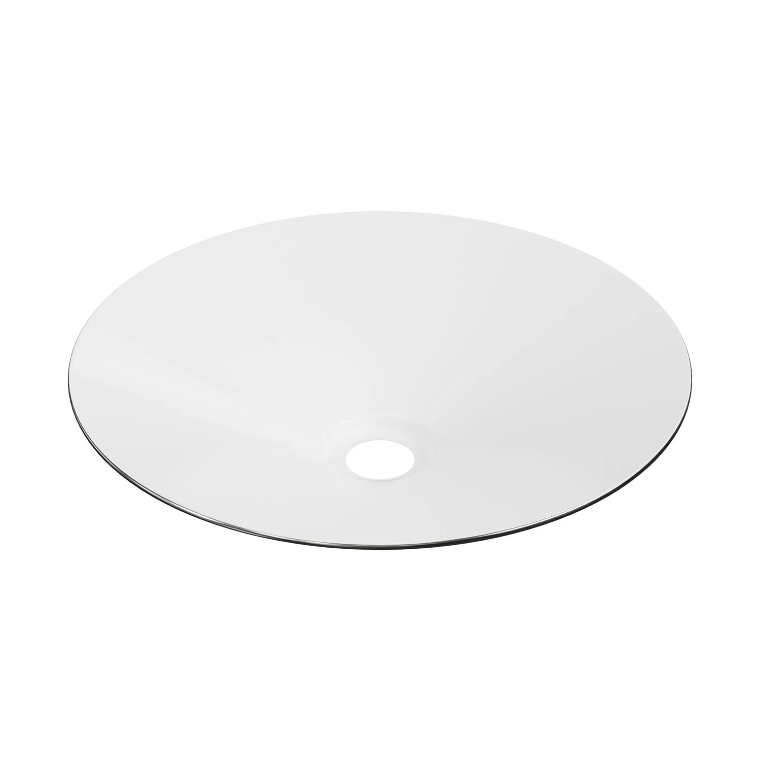 Swing lampshade in enamelled metal with E27 fitting - Satin titanium - Image 4