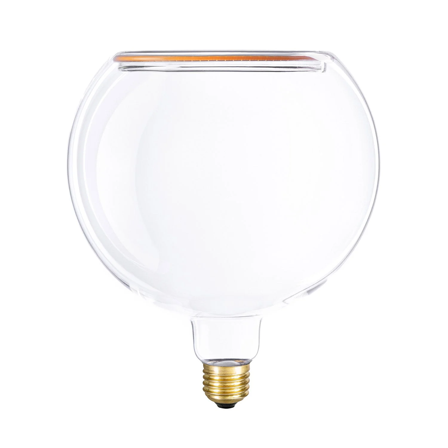 LED Clear Light Bulb Ghost Line CRI 90 G8 5.5W 380Lm E26 120V 2200K Dimmable - G06