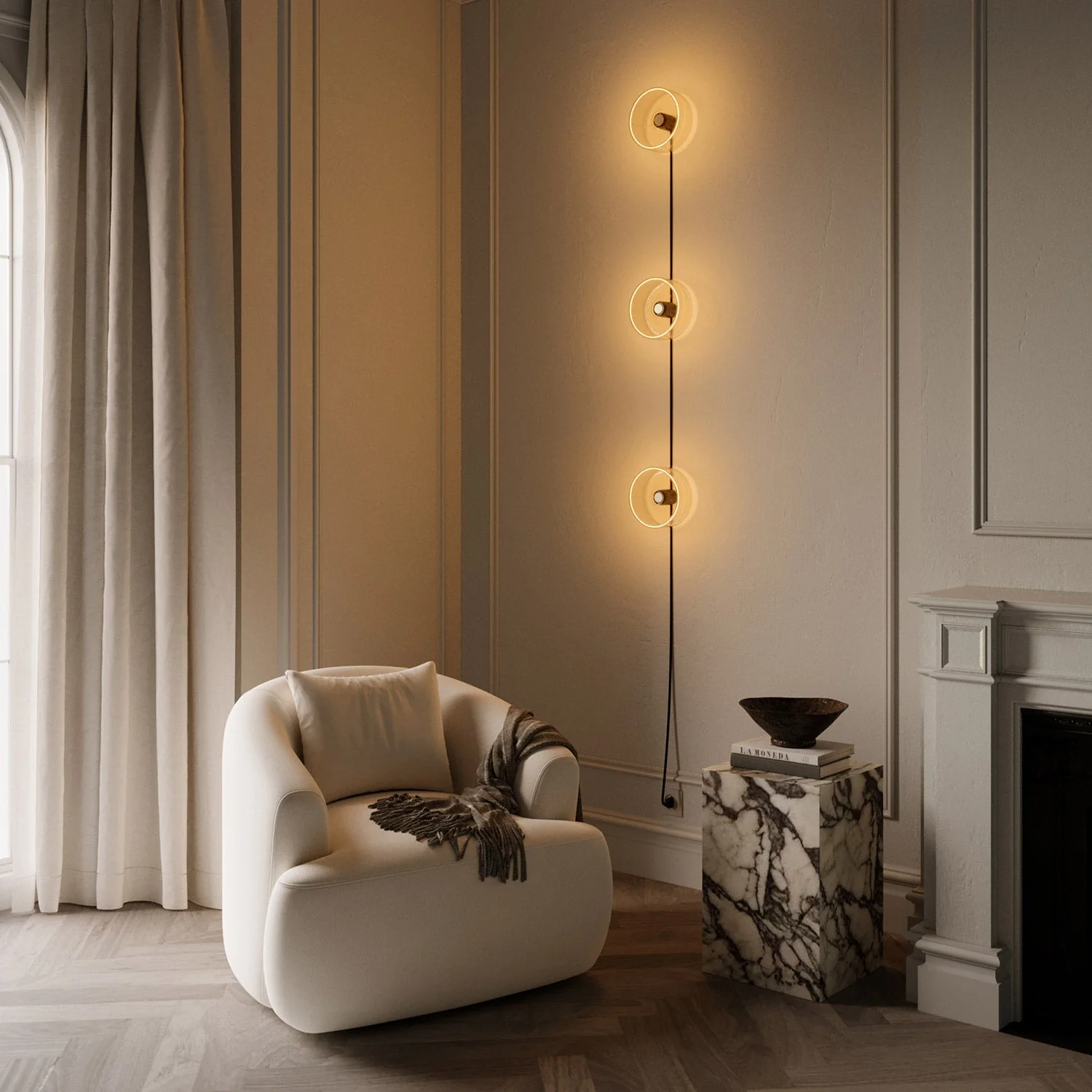 LED Clear Light Bulb Ghost Line CRI 90 Recessed Donut 5.5W 480Lm E26 120V 2200K Dimmable - G02 - Image 3
