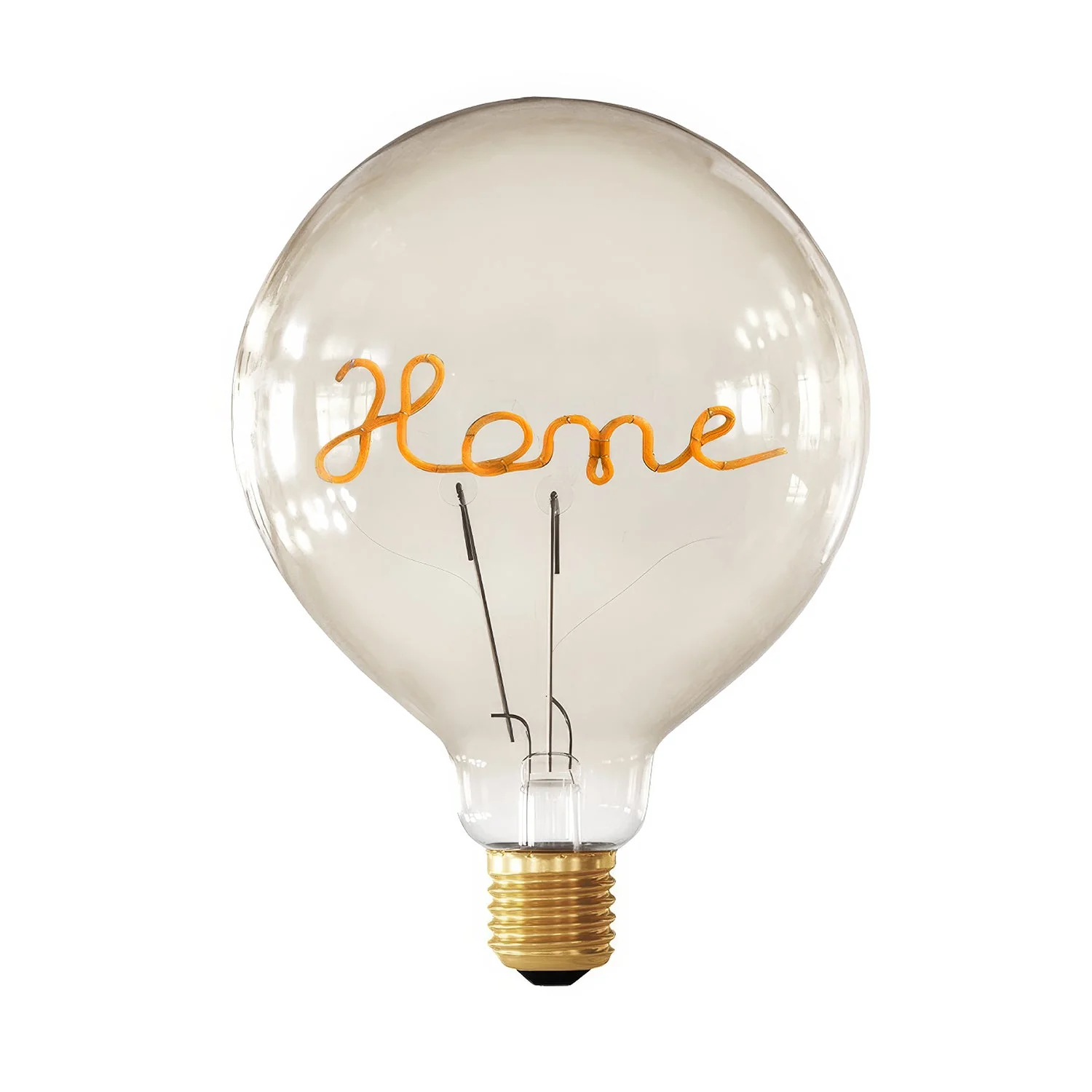 LED Light Bulb Clear Globe G40 4W 300Lm E26 2700K Dimmable - Home 40 for table lamps