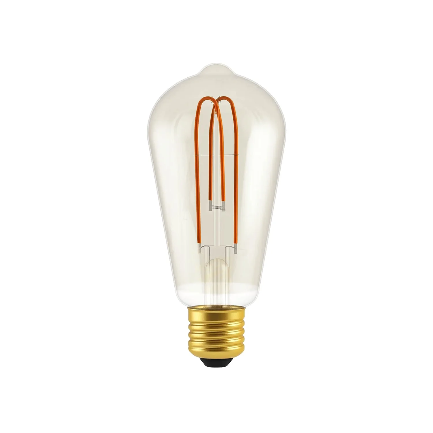 LED Light Bulb Clear ST21 5.5 W 250 lm E26 2200K Dimmable - Classic Edison Bulb
