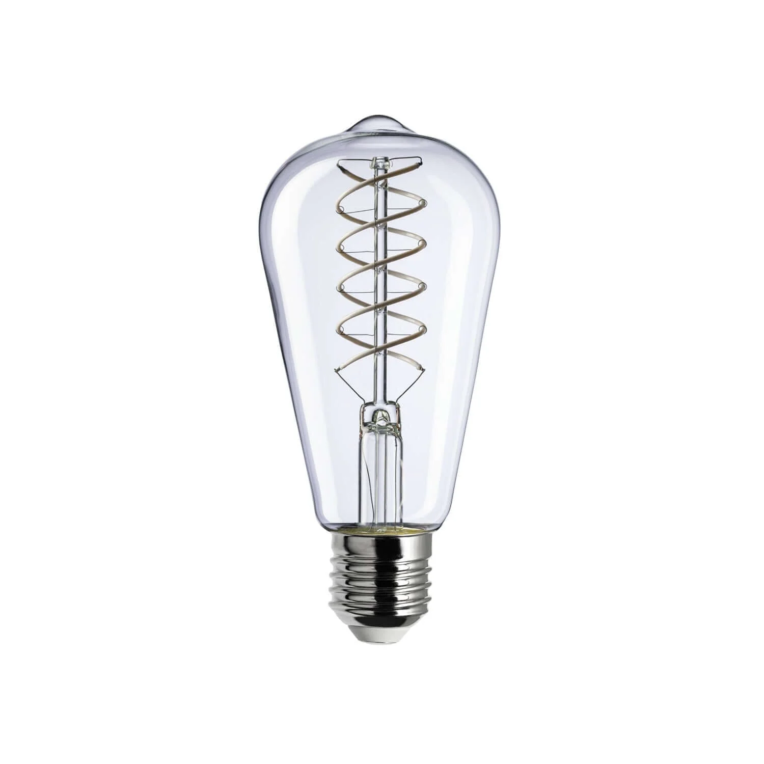 LED Filament Light bulb White Edison ST64 5.9W 500Lm E27 2700K Dimmable - W02