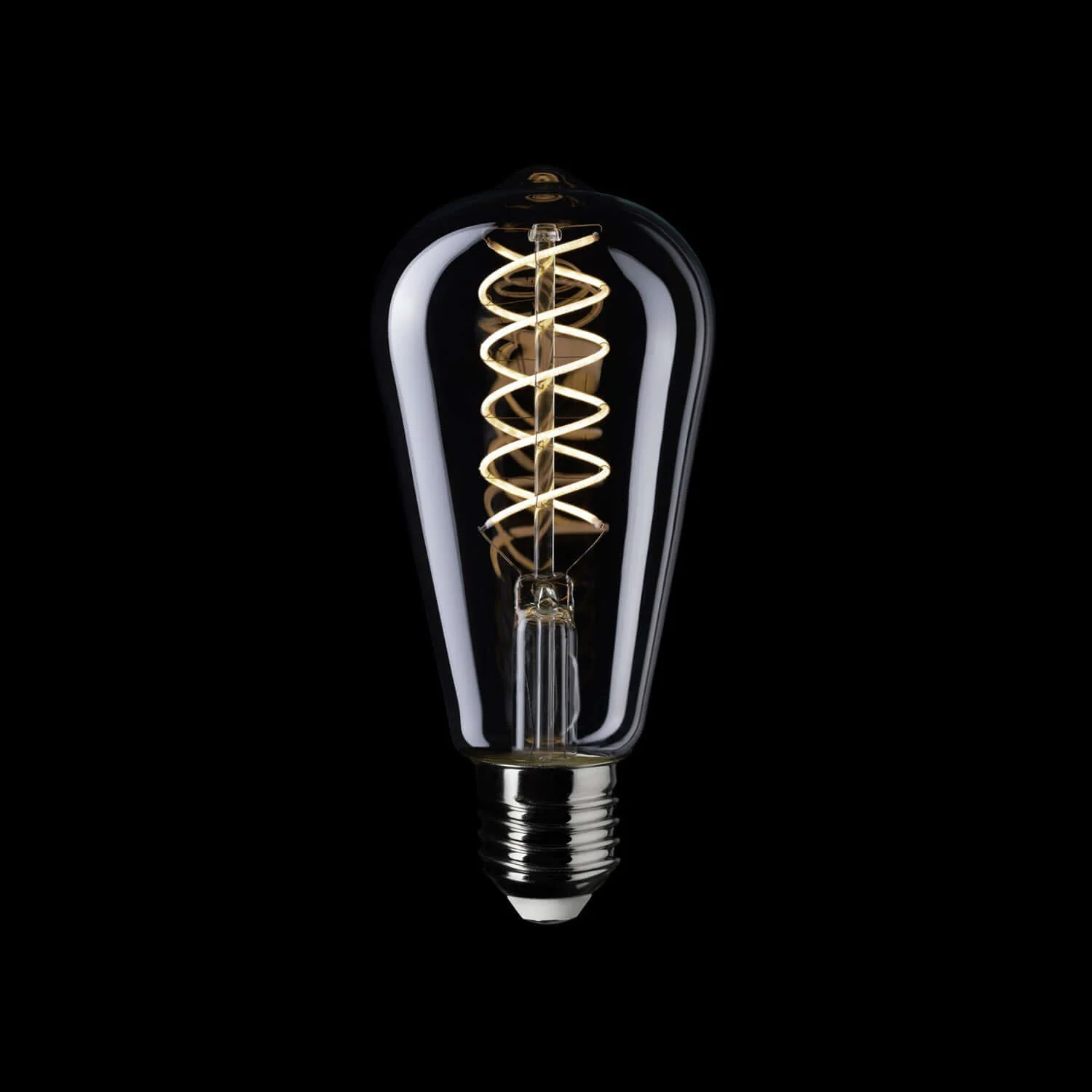 LED Filament Light bulb White Edison ST64 5.9W 500Lm E27 2700K Dimmable - W02 - Image 2