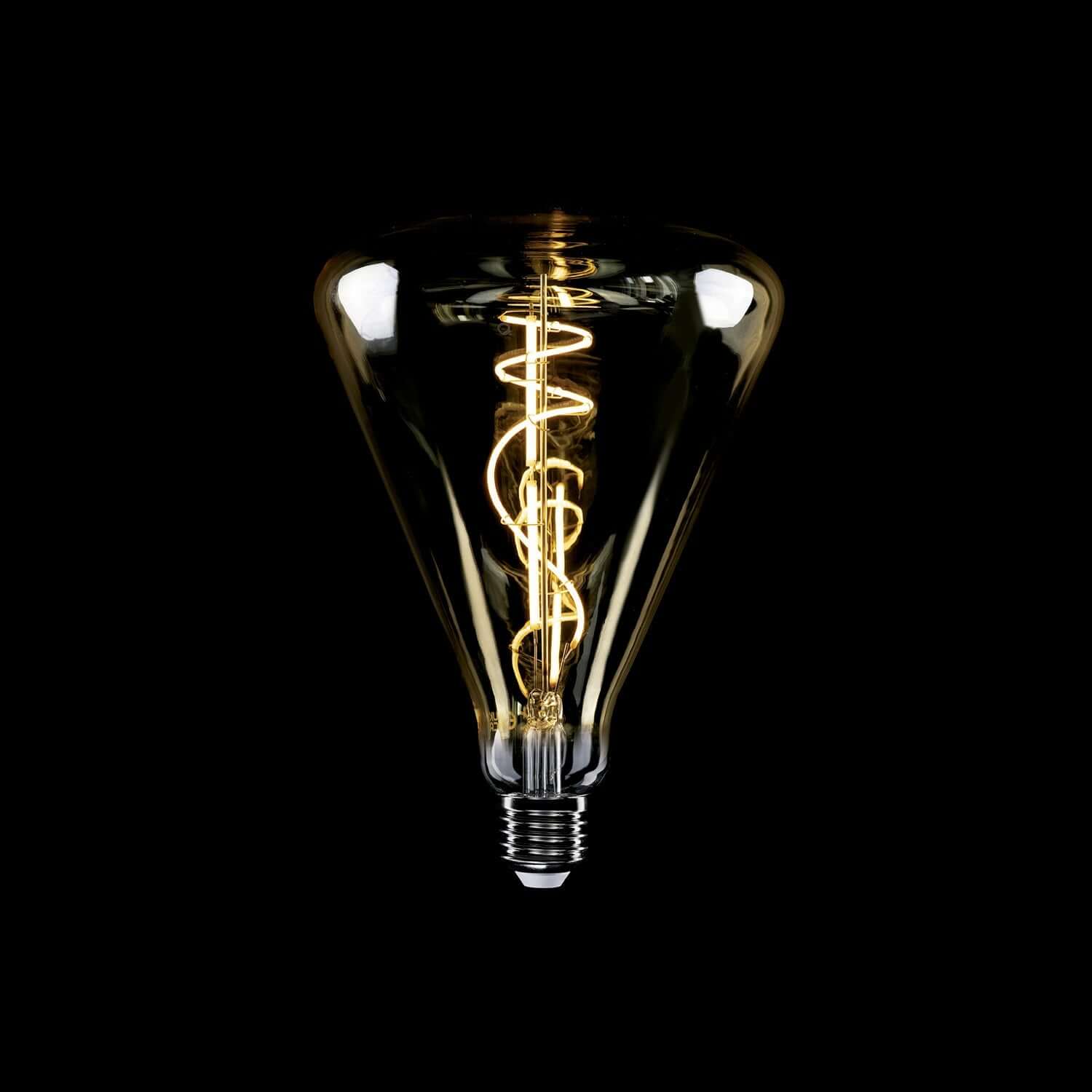 LED Light bulb Golden Cone 140 8.8W 806Lm E27 2200K Dimmable - H06 - Image 2