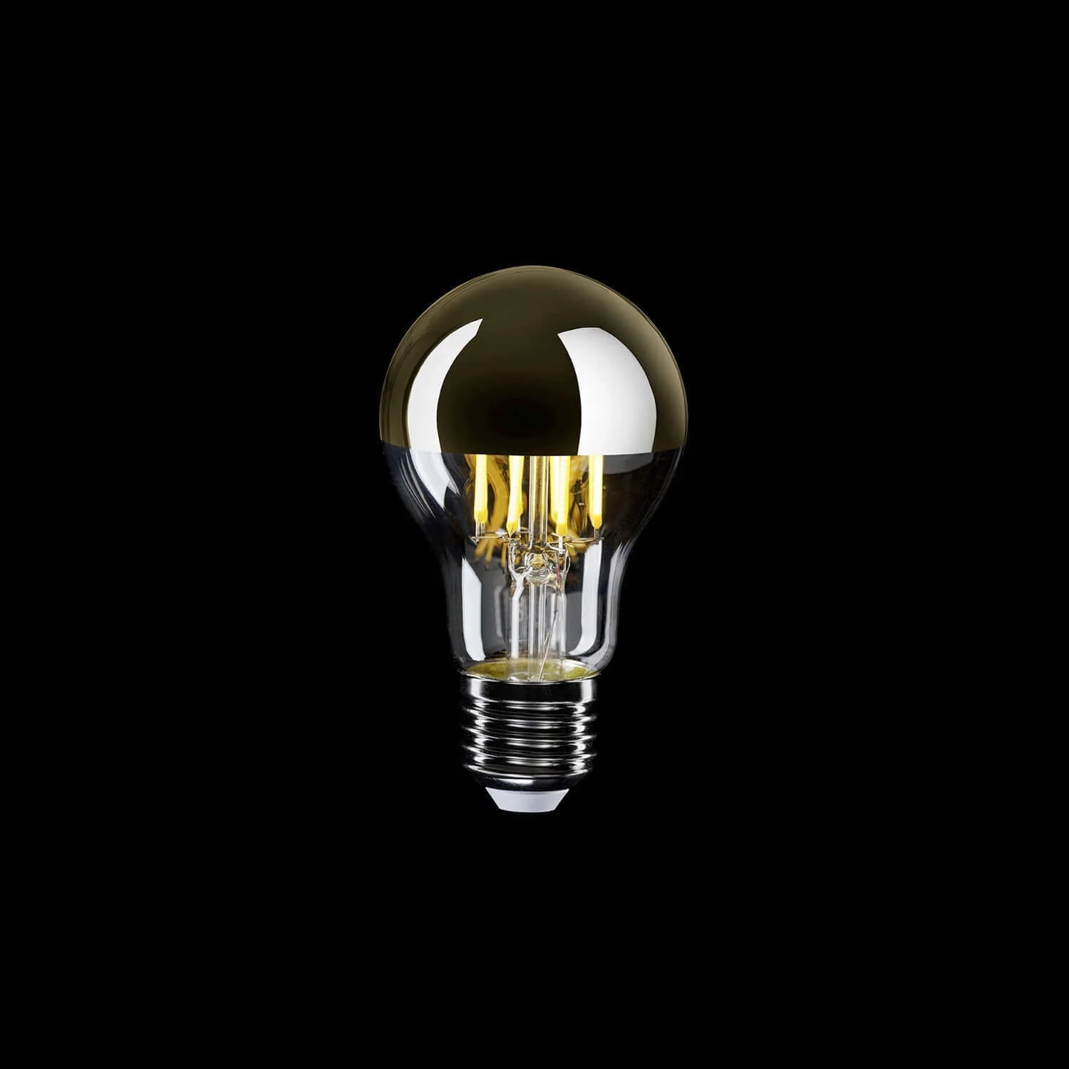 LED Light Bulb Half Sphere Gold Drop A60 7W 650Lm E27 2700K Dimmable - A12 - Image 2