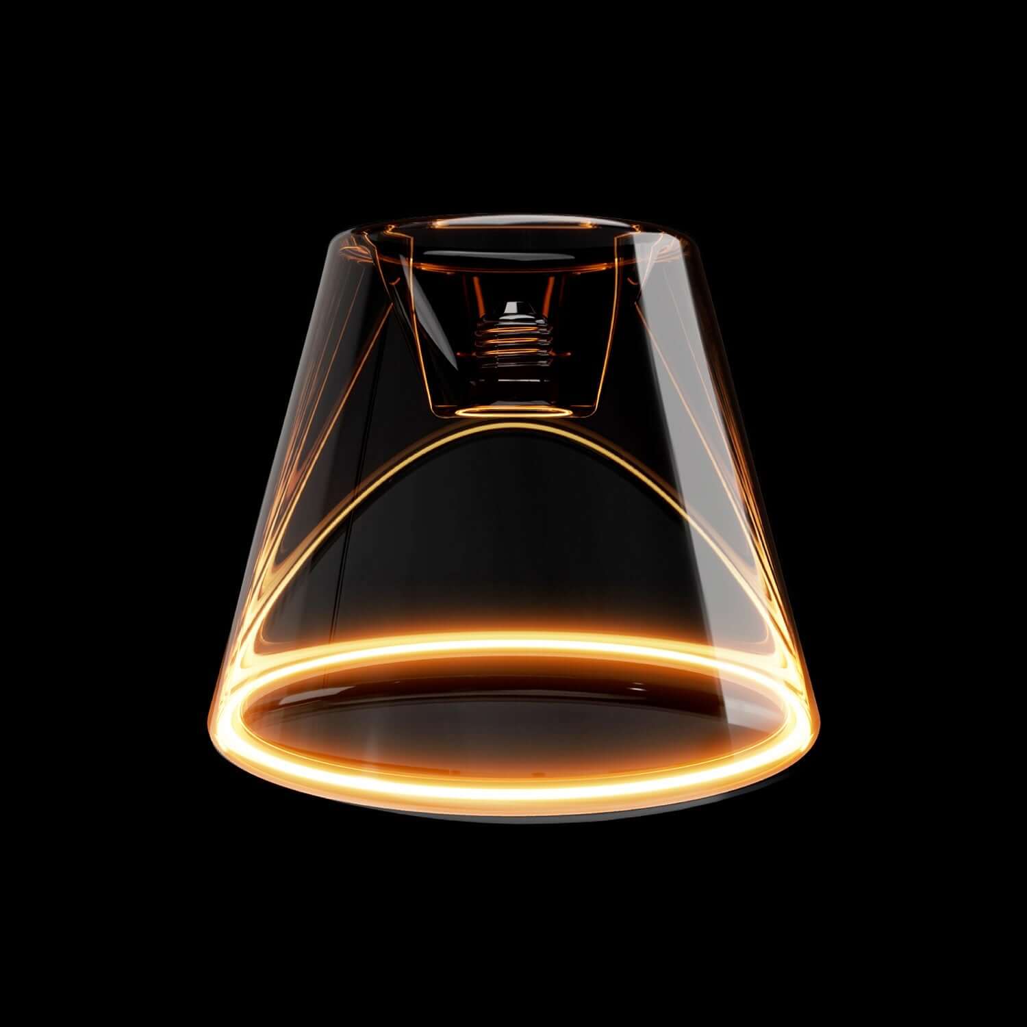 Smoky Ghost Line Recessed Cone 6W 400Lm E27 1900K Dimmable LED light bulb - G11 - Image 2