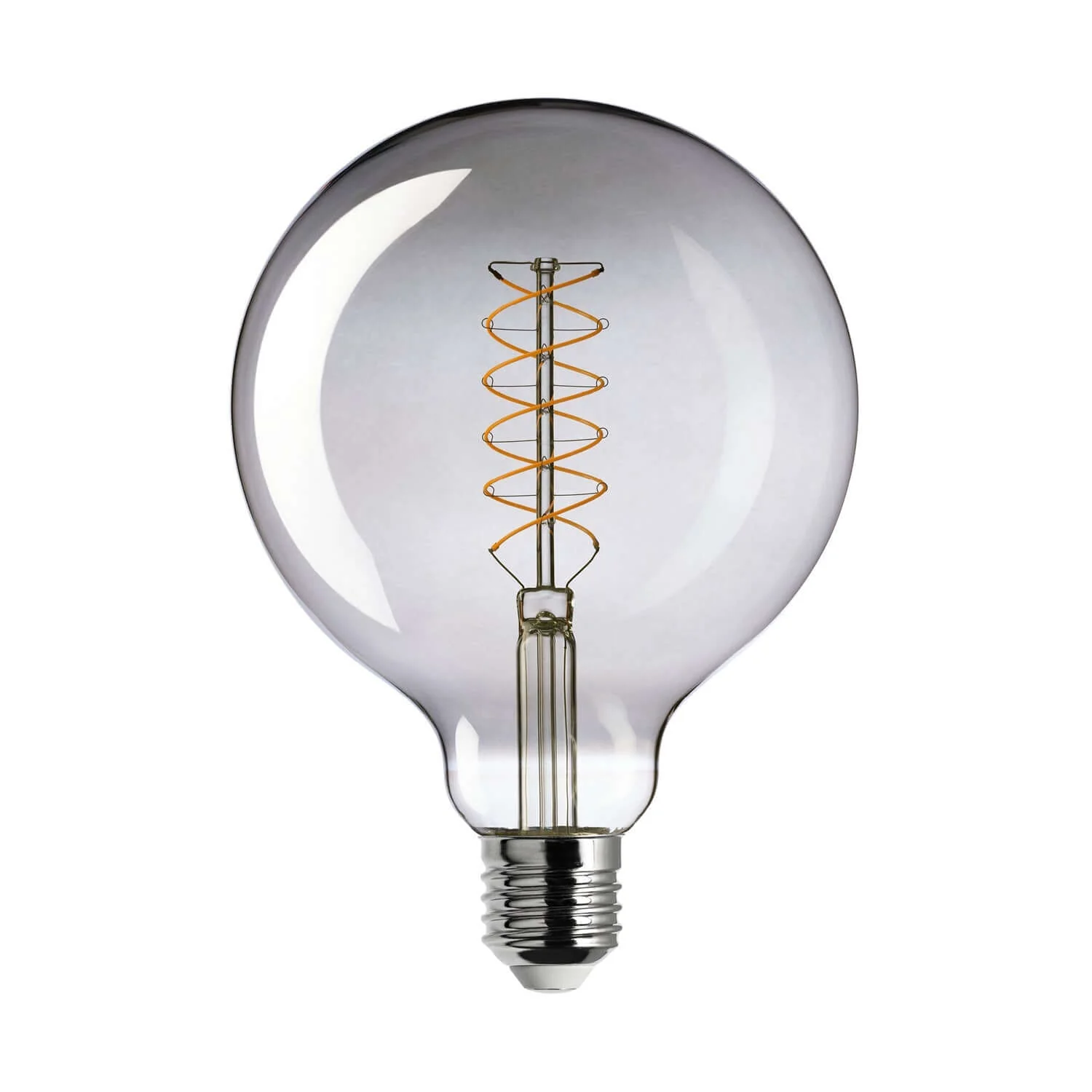 Smoky LED Globe G125 Light bulb 4.8W 250Lm E27 1800K Dimmable - D04