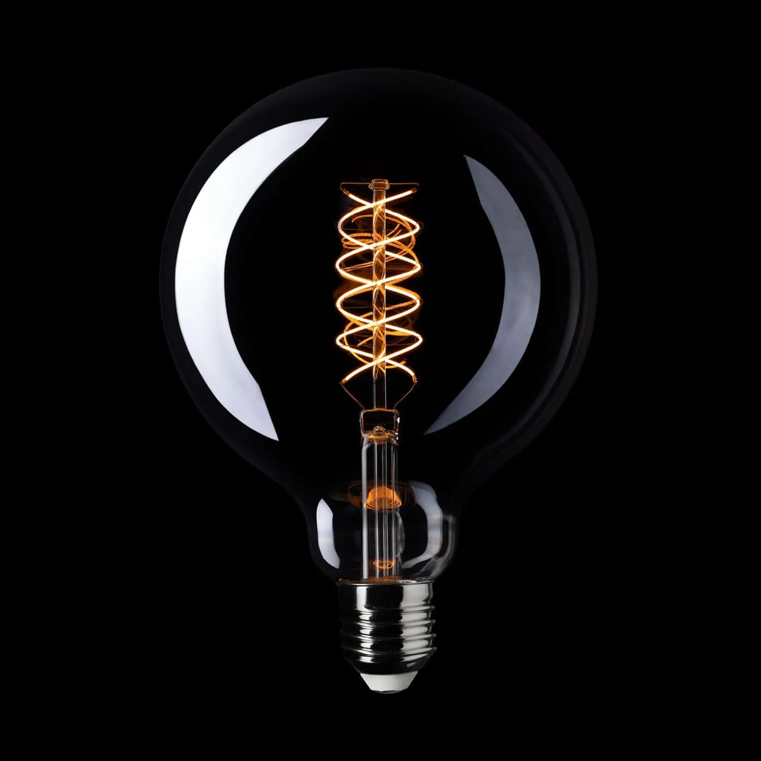 Smoky LED Globe G125 Light bulb 4.8W 250Lm E27 1800K Dimmable - D04 - Image 2