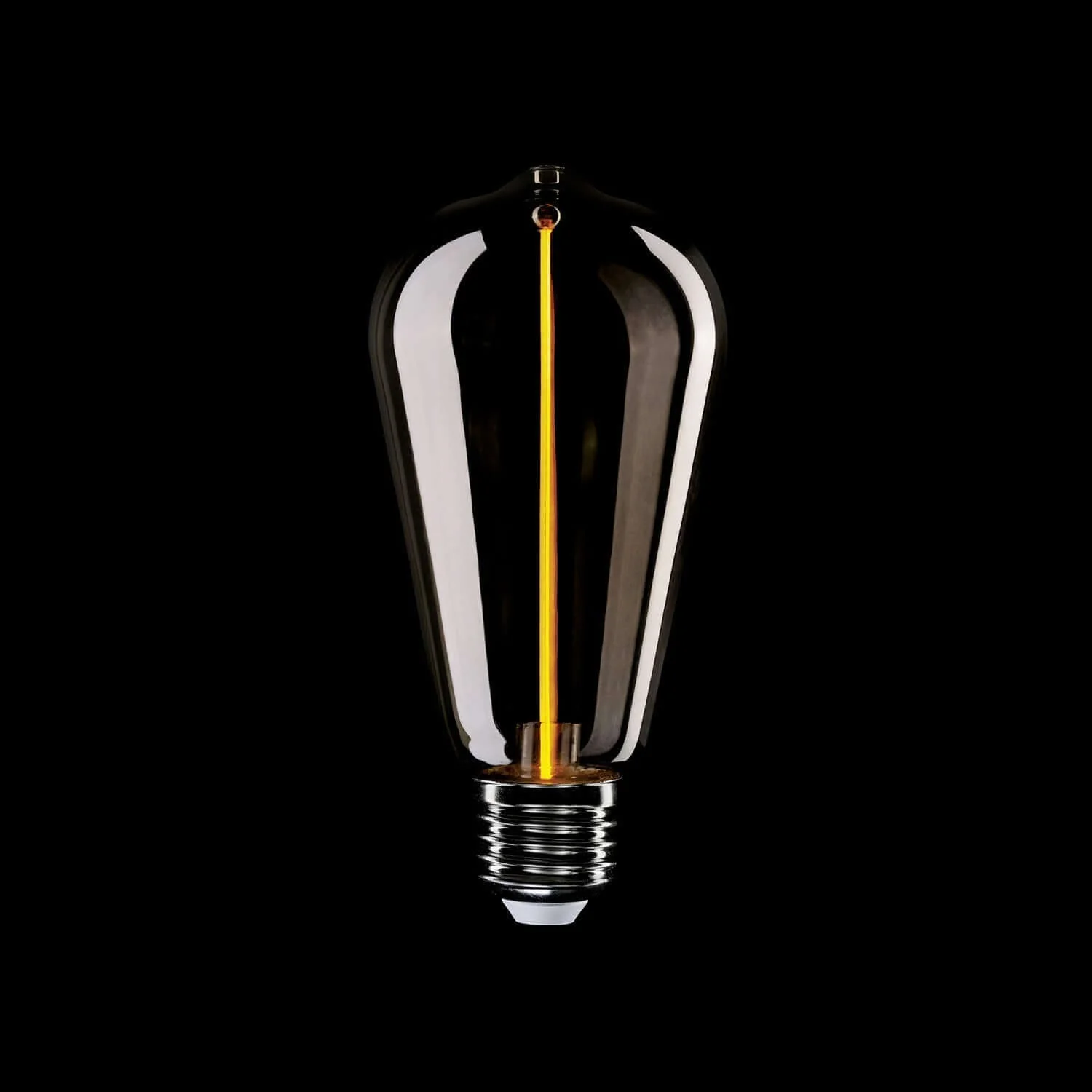 Smoky Magnetic Deco Line Edison ST64 2.2W 60Lm E27 1800K LED light bulb - F03 - Image 2