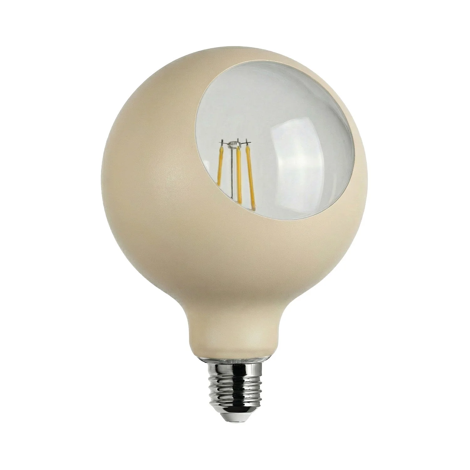 Camo LED Light bulb G125 4.8W 806Lm E27 2700K Dimmable - Cream