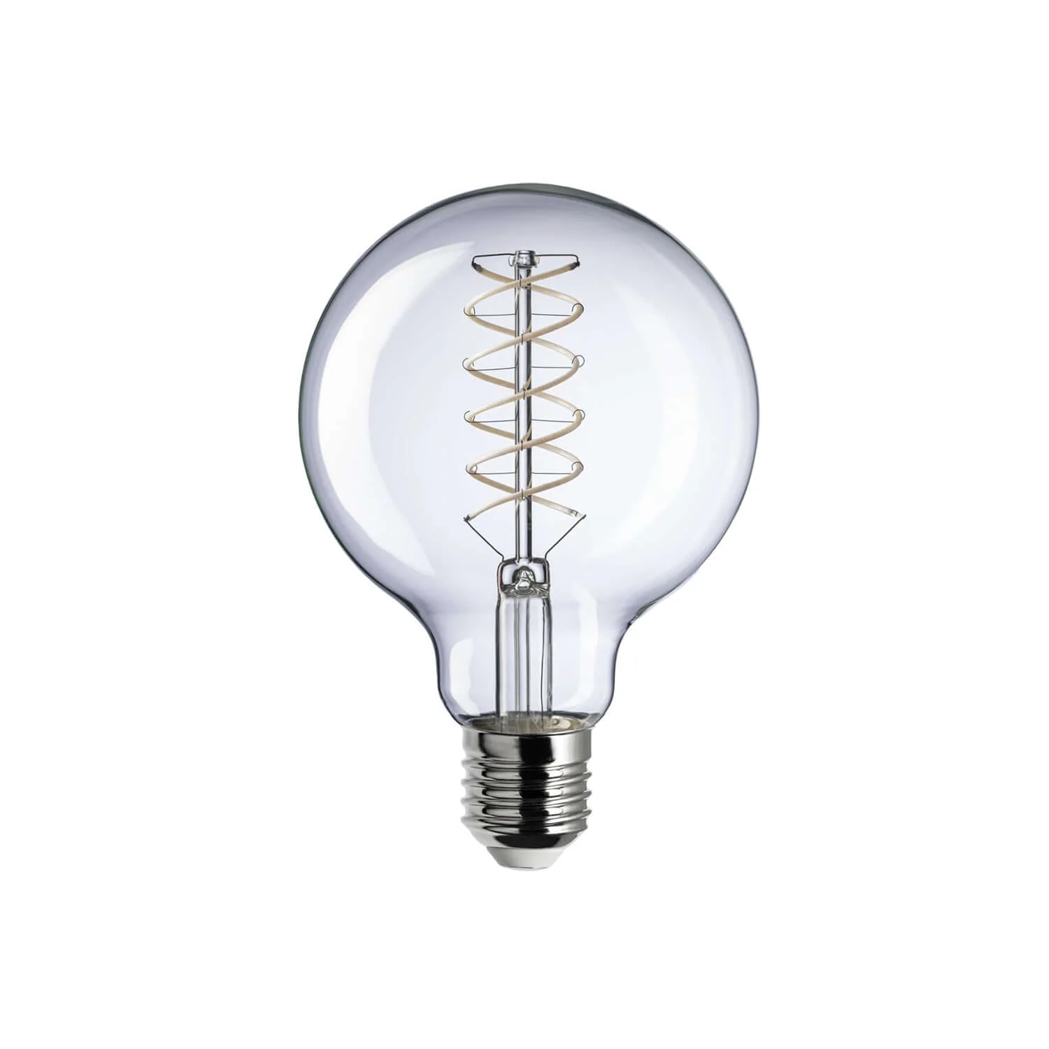 LED Filament Light bulb White Globe G95 5.9W 500Lm E27 2700K Dimmable - W03