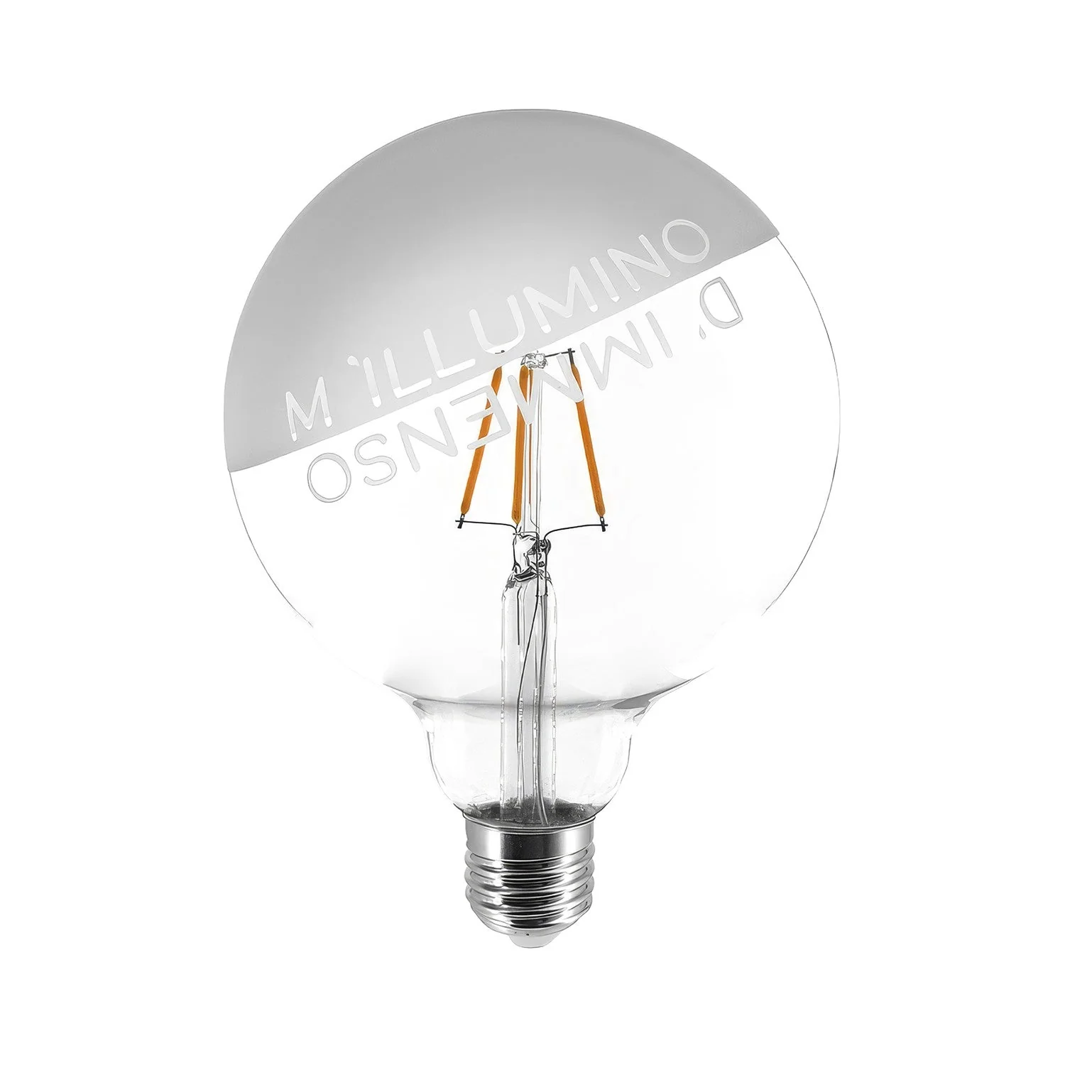 Tattoo "M'Illumino D'Immenso" LED Light bulb G125 4.5W 470Lm E27 2700K Dimmable