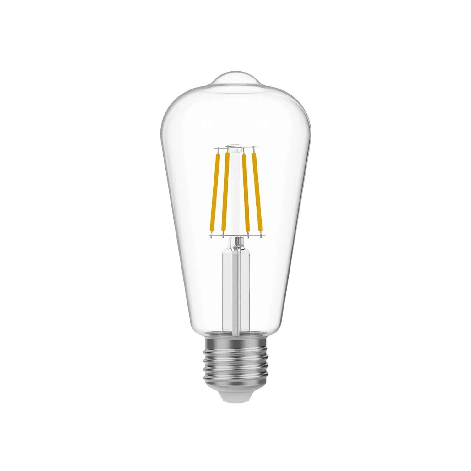 Transparent LED Edison Light bulb ST64 4W 470Lm E27 2700K - E03