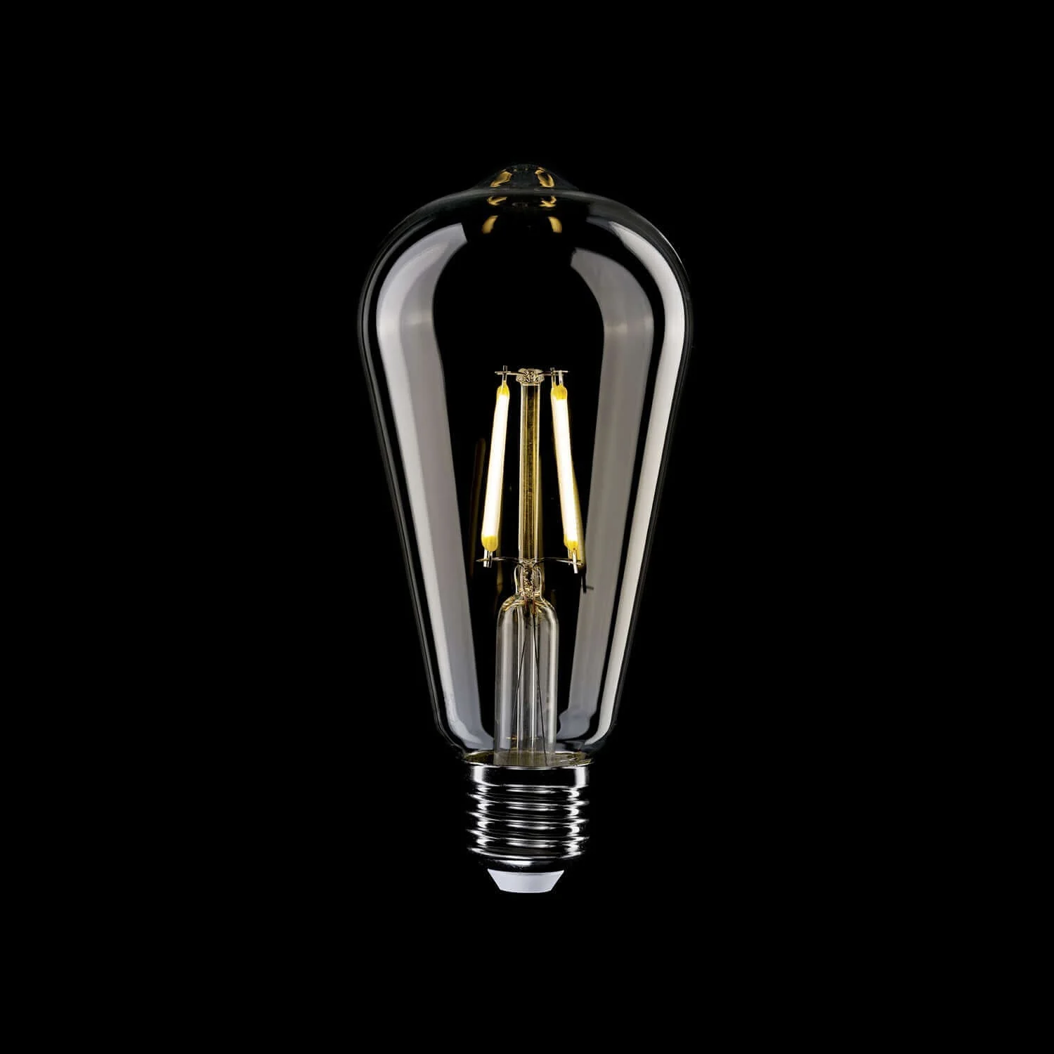 Transparent LED Edison Light bulb ST64 4W 470Lm E27 2700K - E03 - Image 2