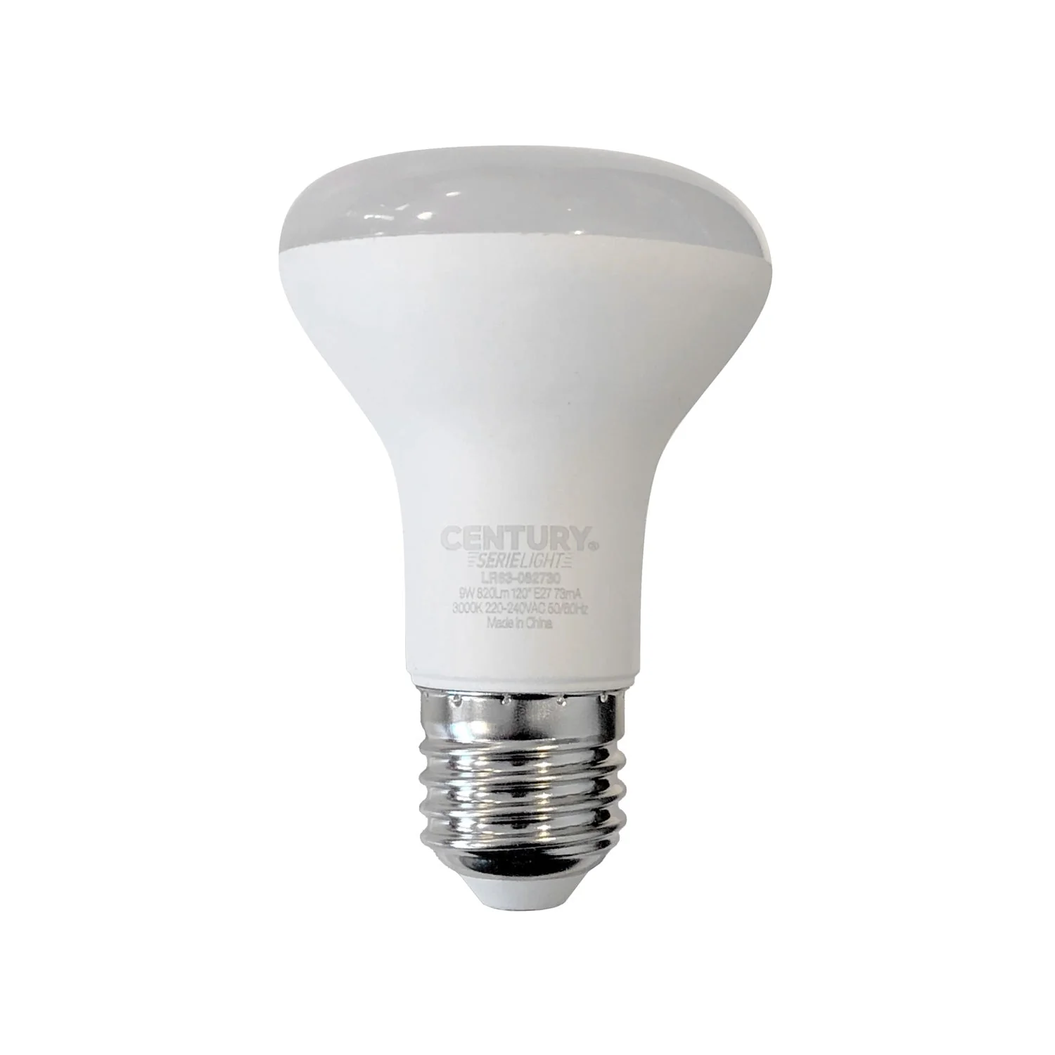Spot LED light bulb Satin R63 9W 820Lm E27 3000K