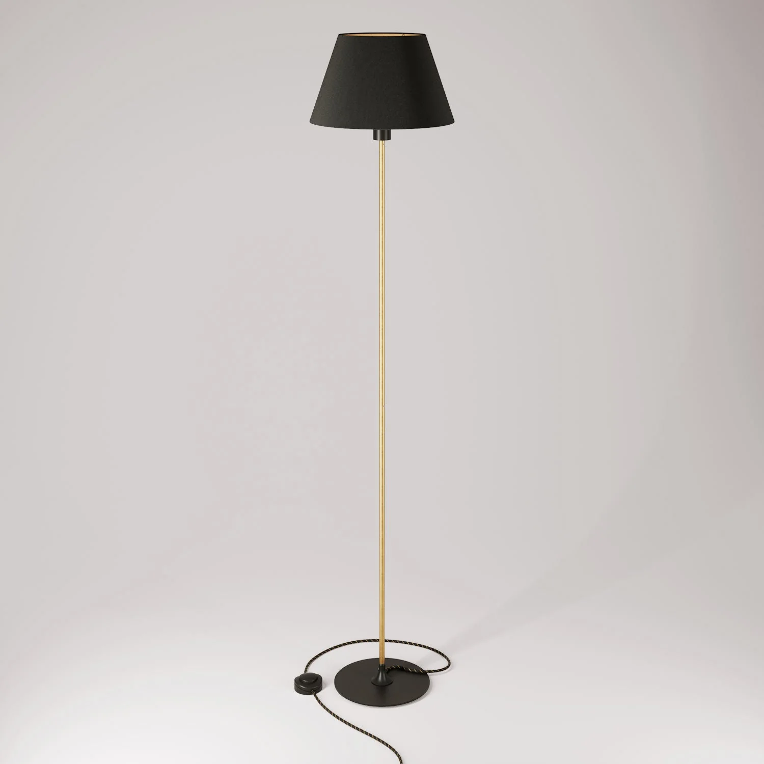 MAG-Y floor lamp with Impero M shade - Black - Image 3
