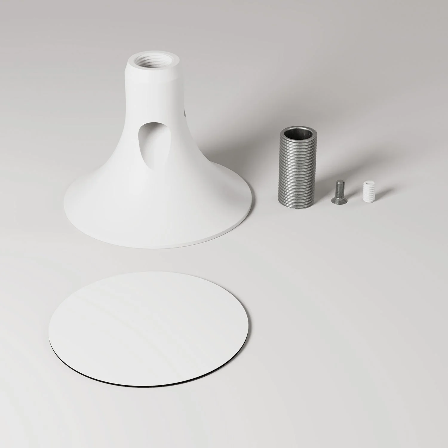 MAG-Y, magnetic lamp support kit – Matt White - Image 7