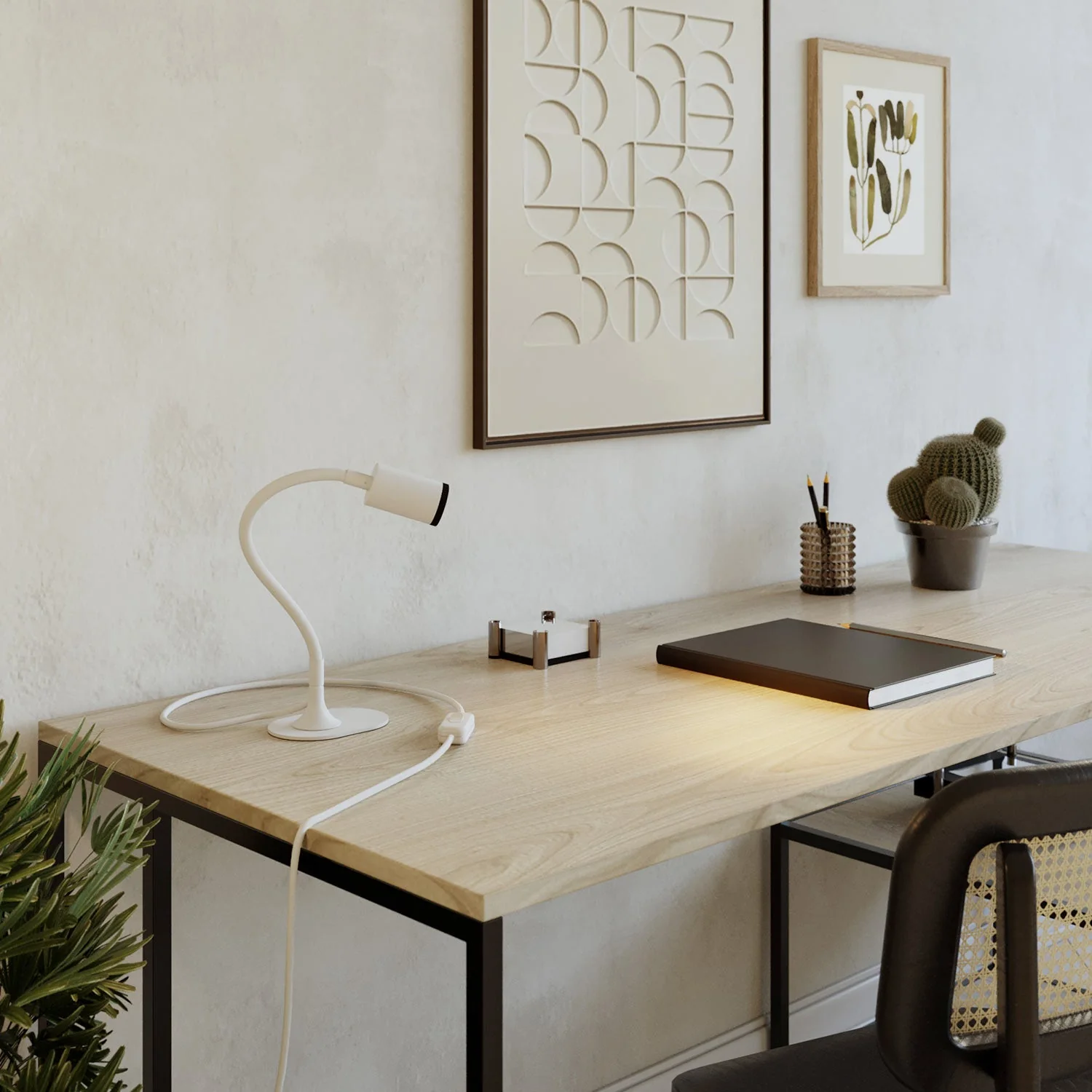 MAG-Y spotlight with adjustable extension - Matte White - Image 2