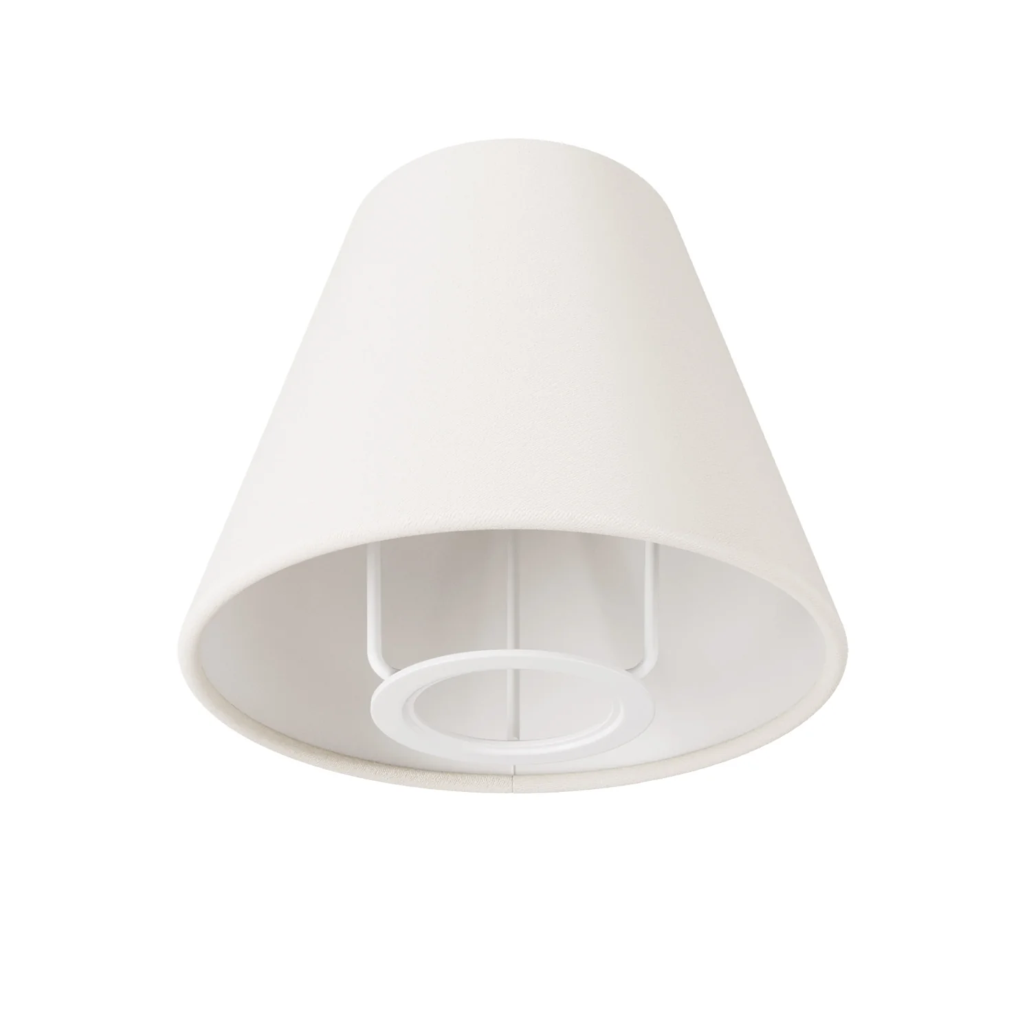 MAG-Y table lamp with canvas shade - Matt white - Image 4