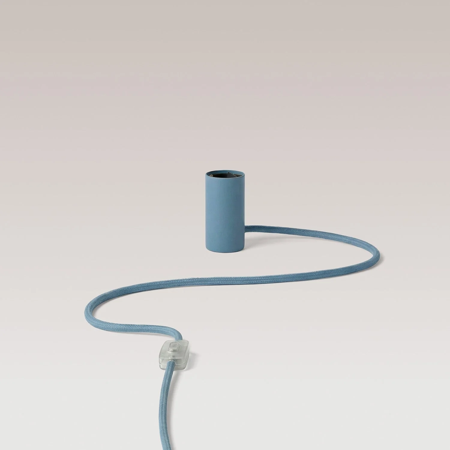 Magnetic plug-in lamp with E27 socket - Blue