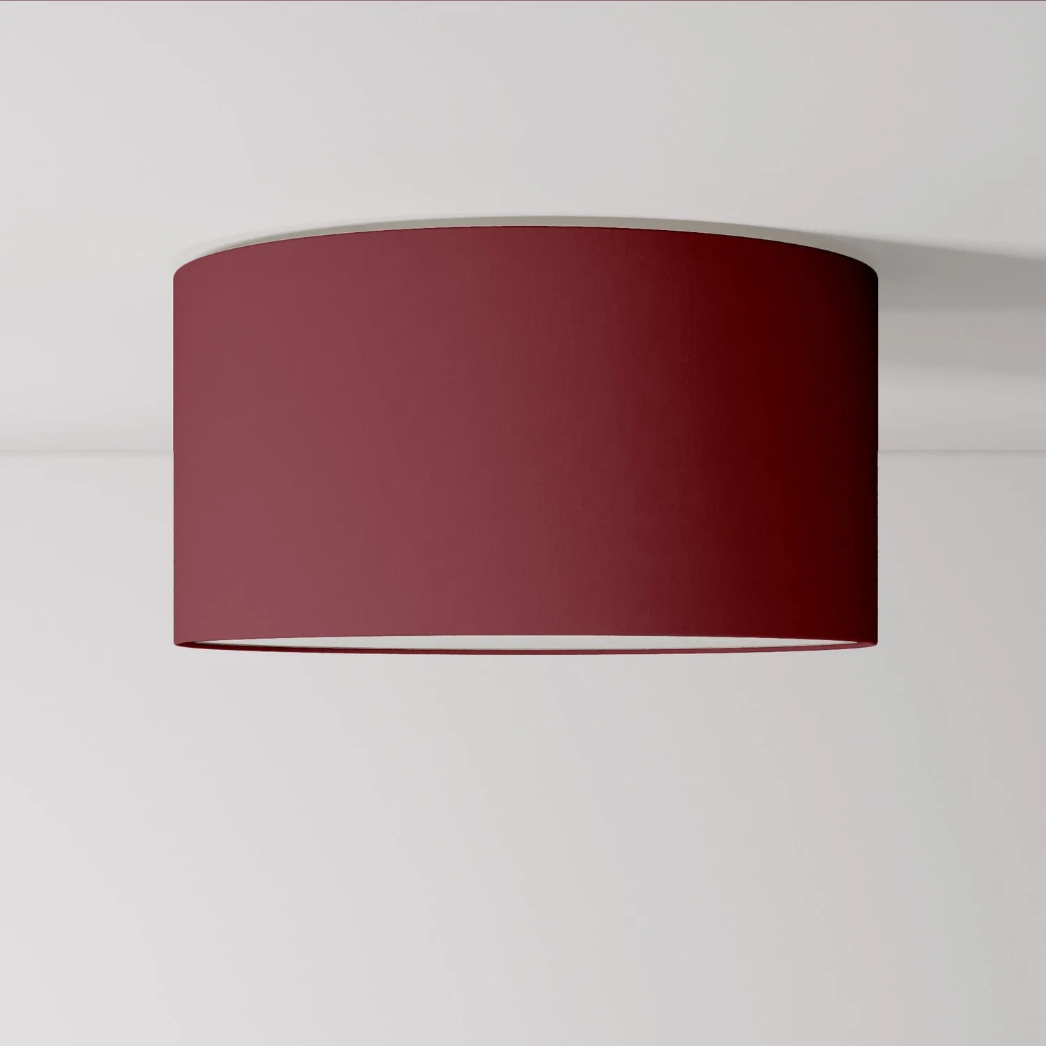 Medium fabric ceiling light - Made in Italy - Arenal Bordeaux