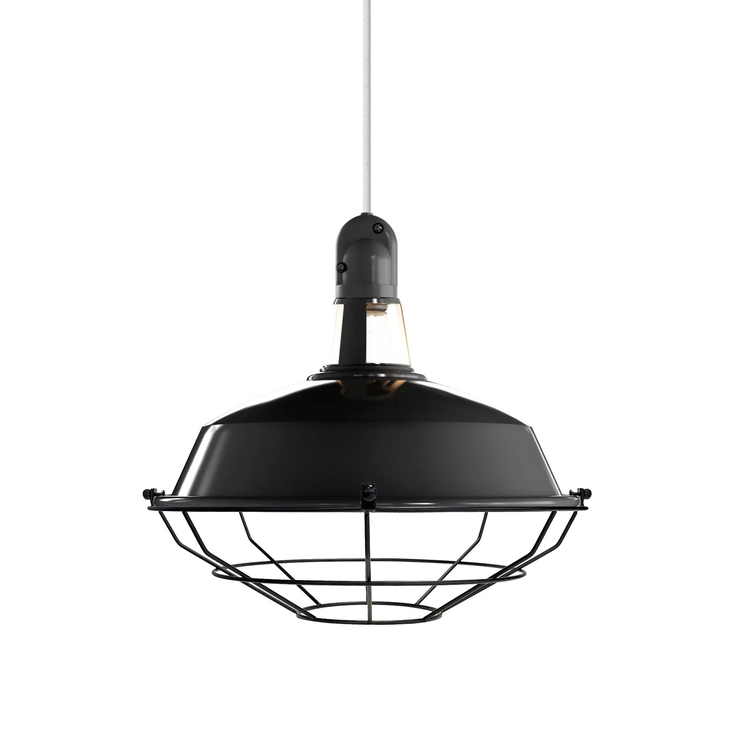 Metal cage for Harbour lampshade - Black - Image 3