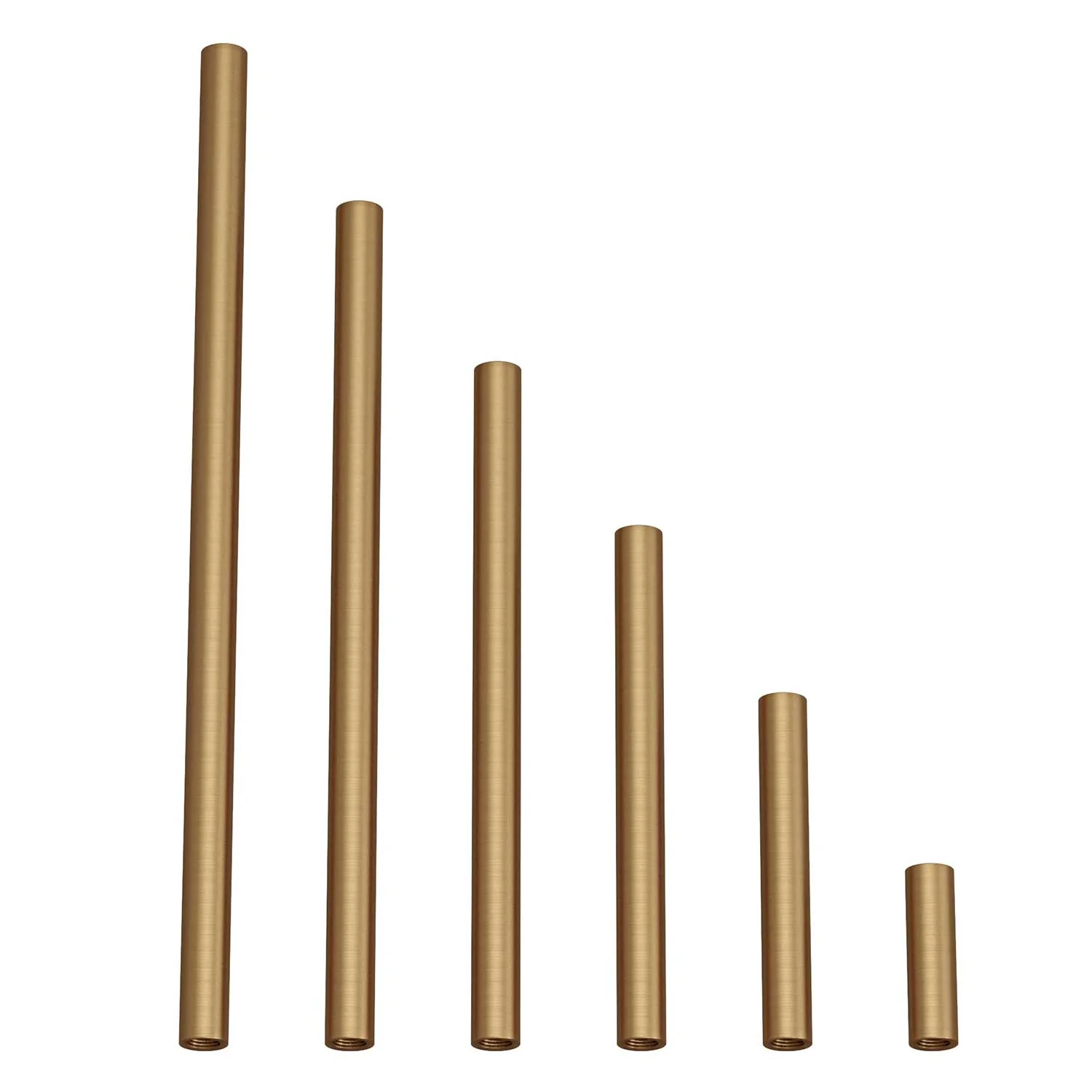 Metal extension tube for pendant or table lamps - Satin bronze
