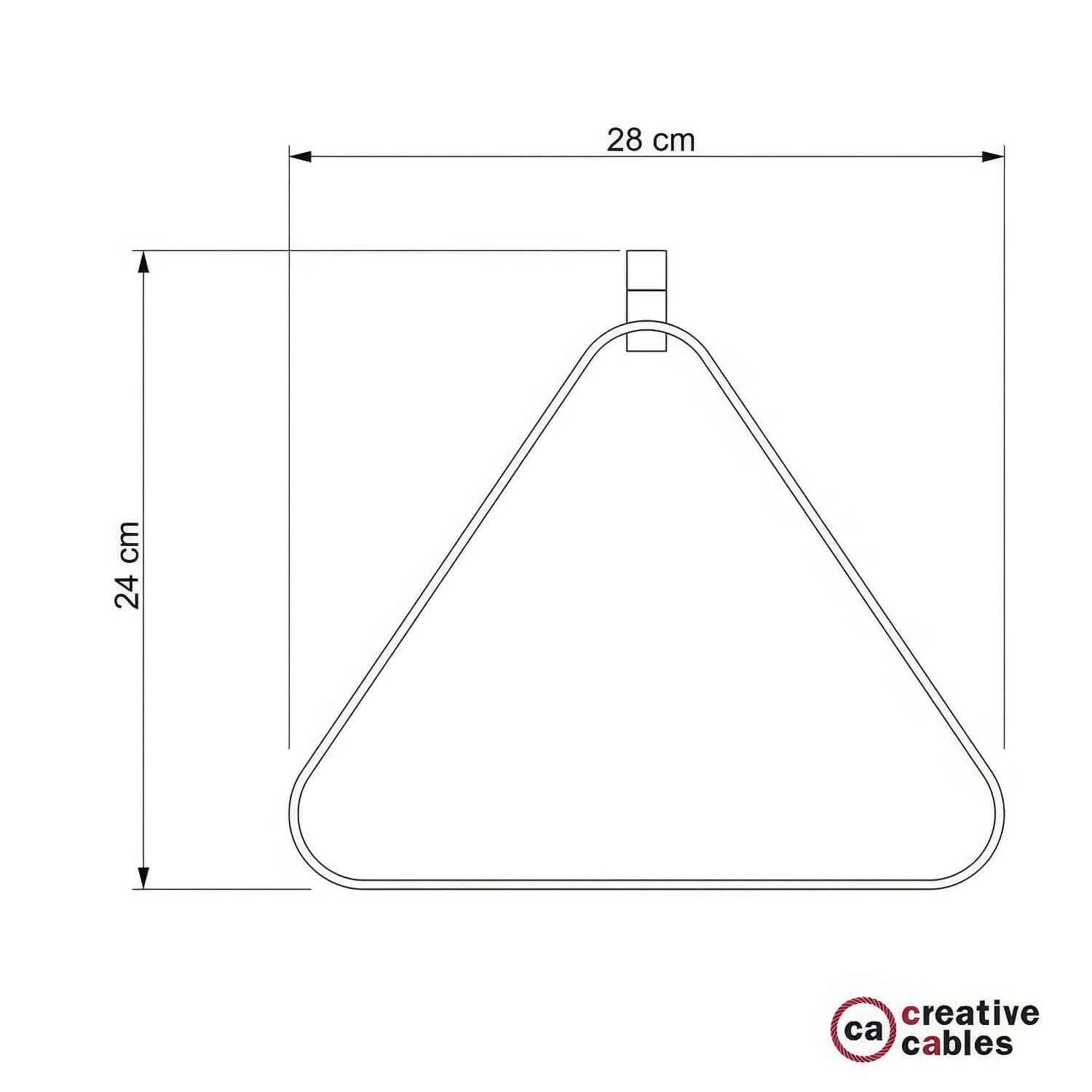 Duedì Apex metal lampshade with metal lamp holder cover and E27 lamp holder - Black - Image 4