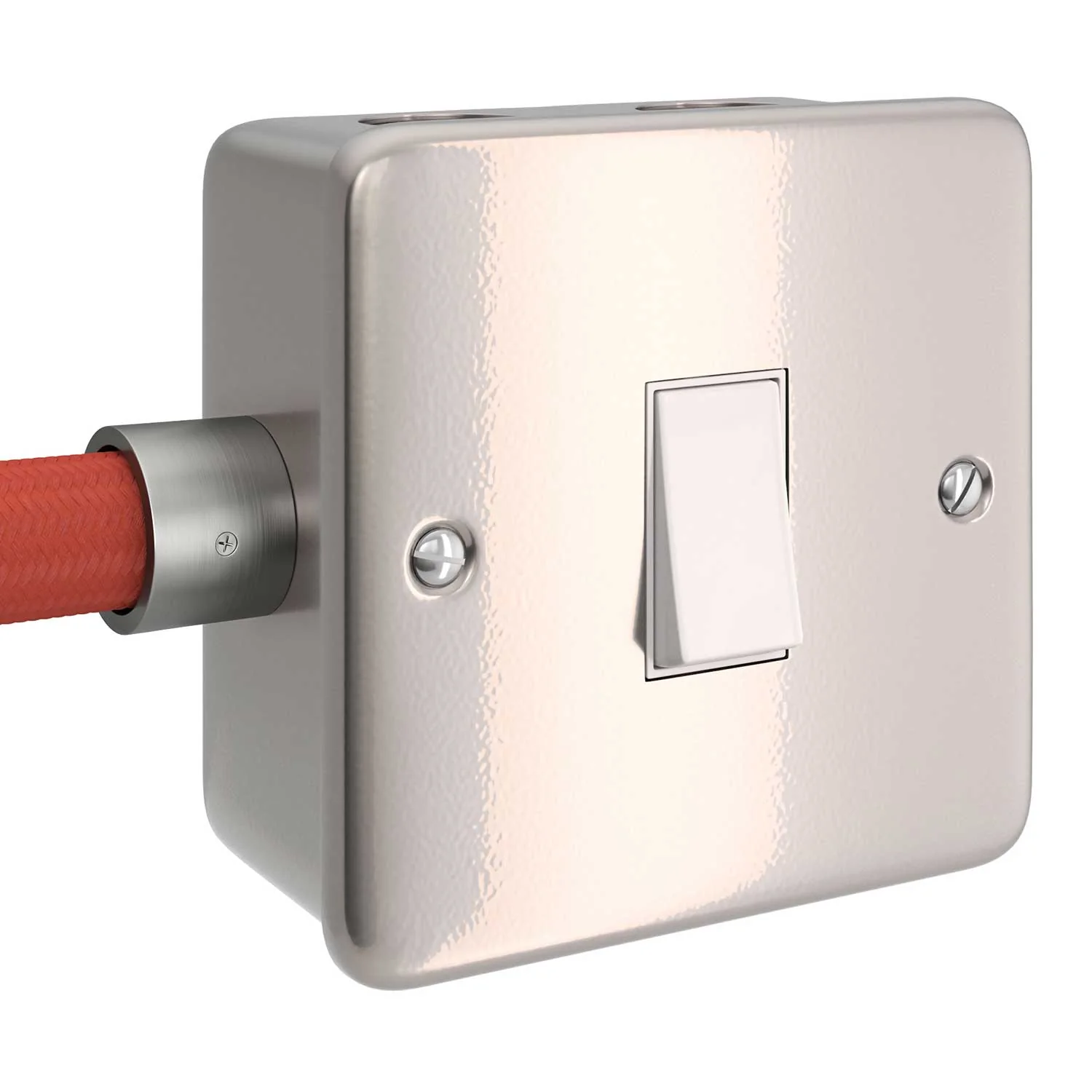 Metal wall box with single switch for Creative-Tube - Image 2