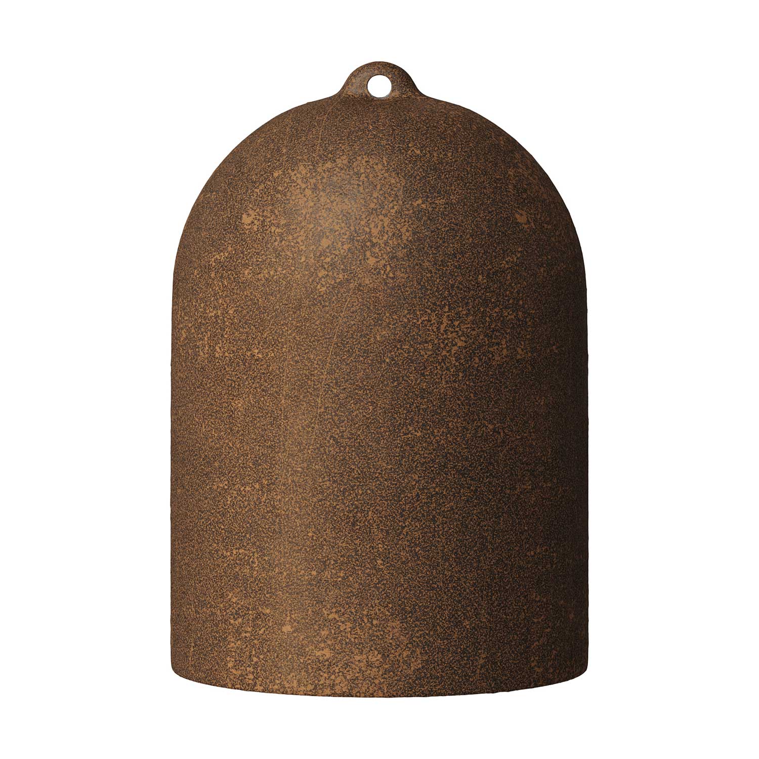 Campana Mini, XS ceramic lampshade for pendant - Made in Italy - Corten effect - Image 4