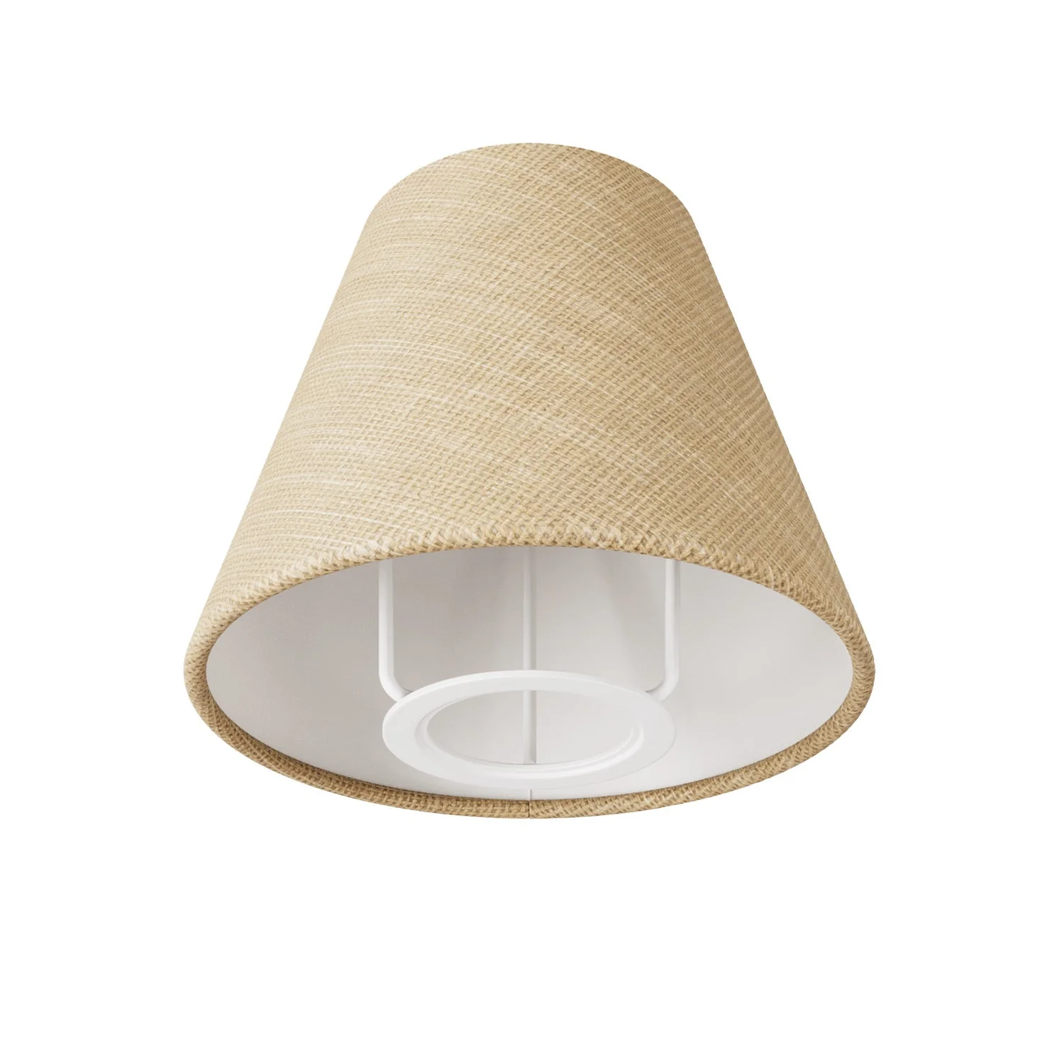 Mini Impero lampshade with E27 fitting for table lamp or wall light - Jute