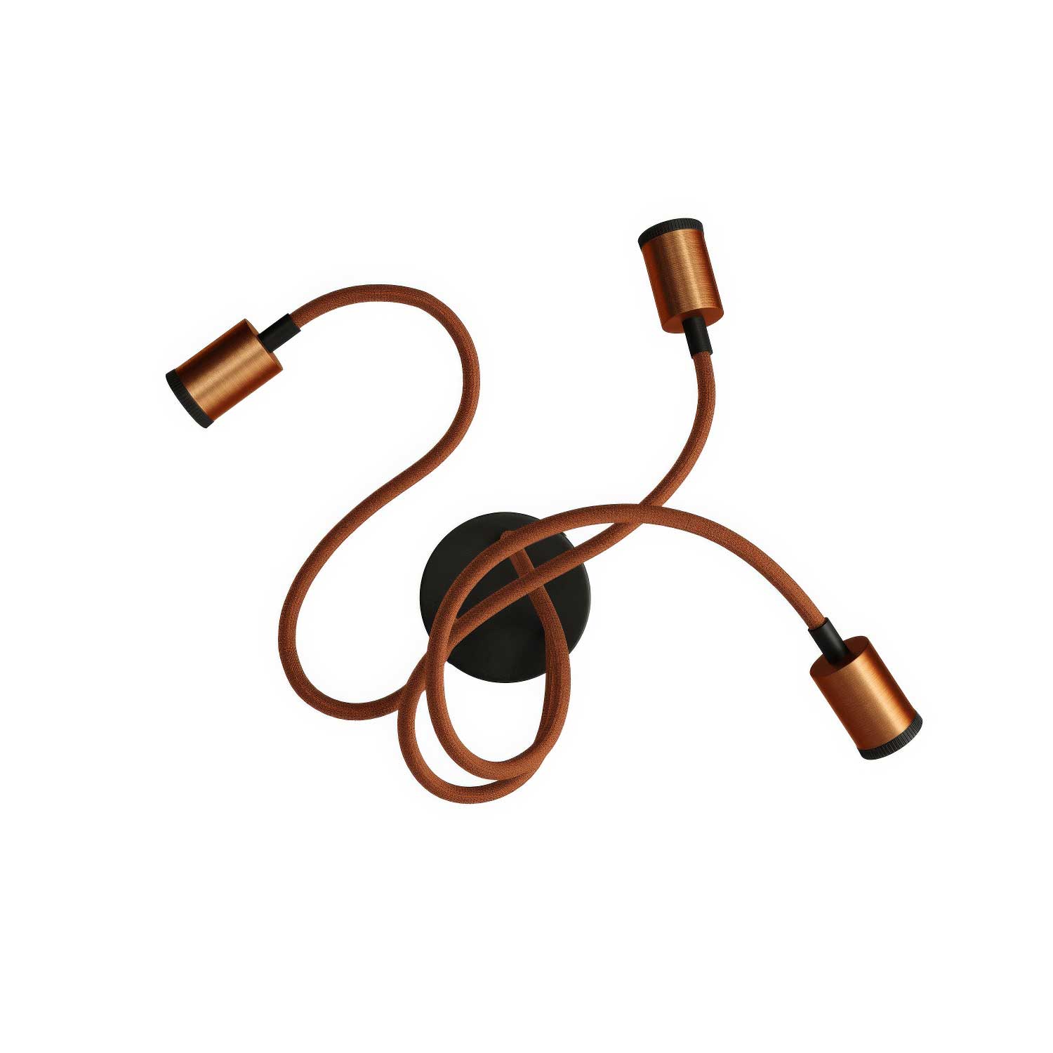 Mini Spotlight SPOTLIGHT GU1d0 Flex 60 for wall and ceiling - Satin copper