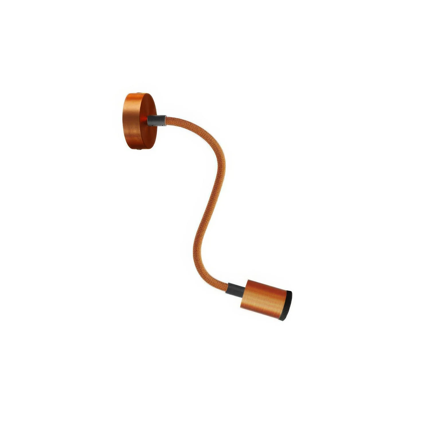 Mini spotlight SPOTLIGHT GU1d0 Flex 30 for wall and ceiling - Satin copper