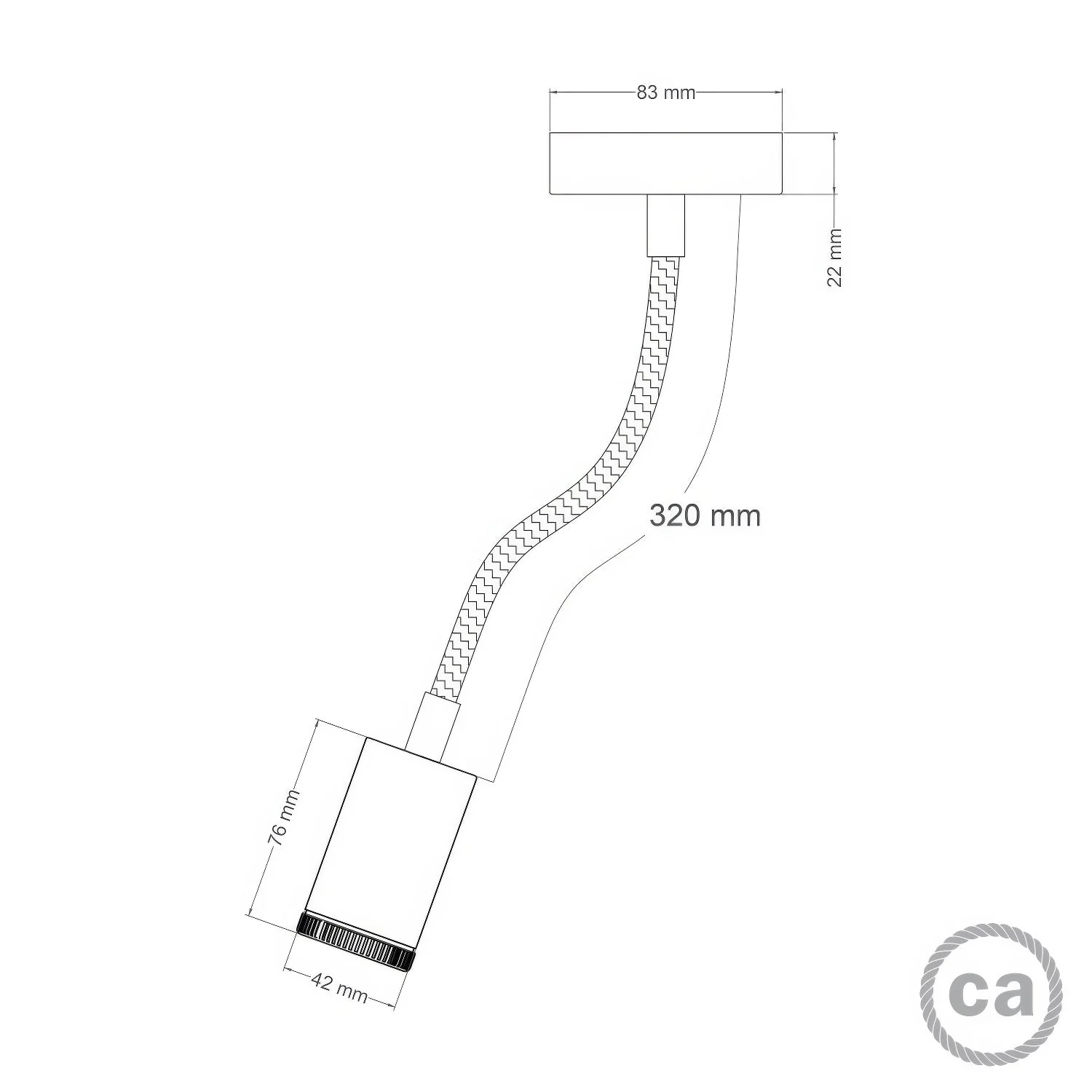 Mini spotlight SPOTLIGHT GU1d0 Flex 30 for wall and ceiling - Satin copper - Image 5