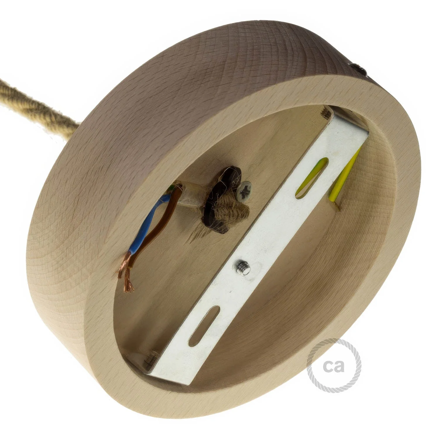 Wooden ceiling rose kit - Neutral - Image 3