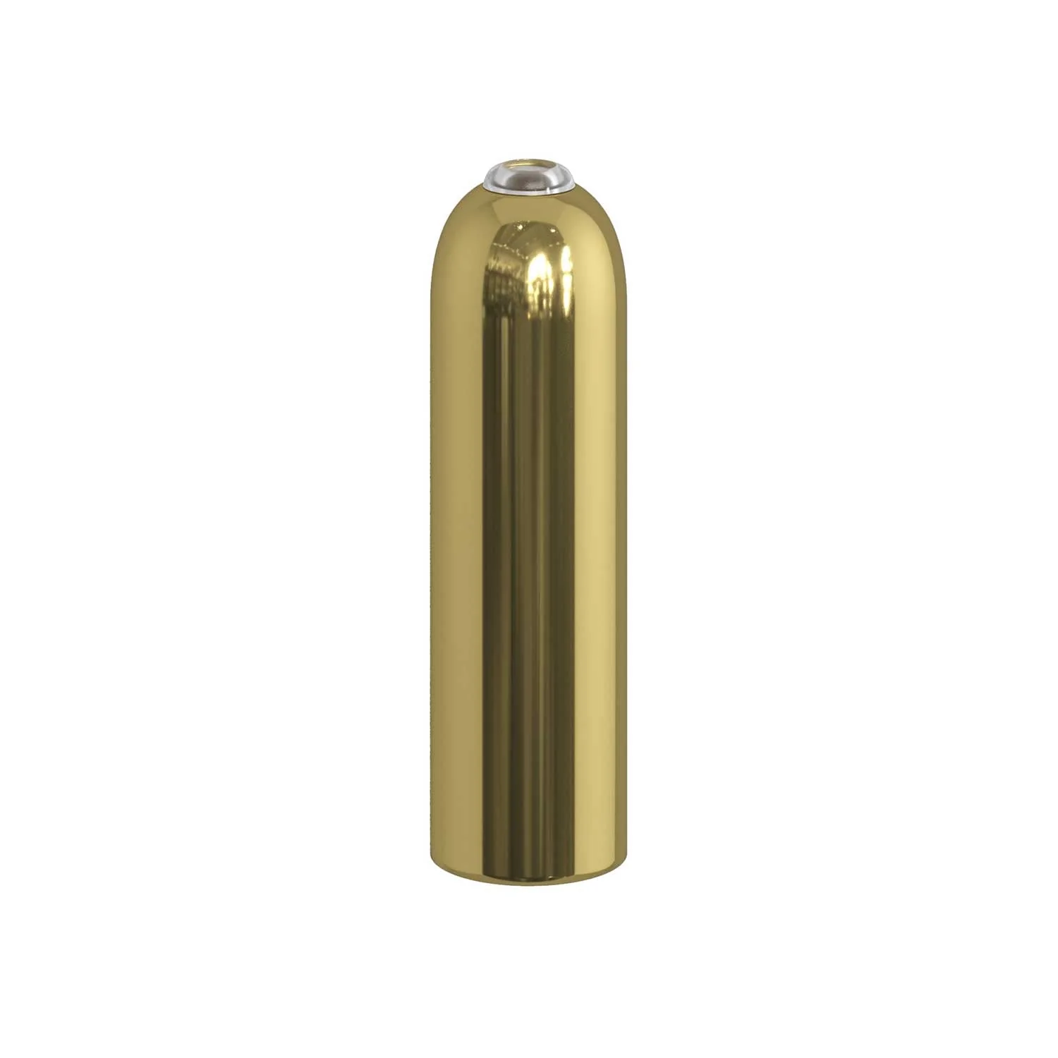 P-Light, UL E12 metal socket kit with hidden cable clamp - Brass - Image 4