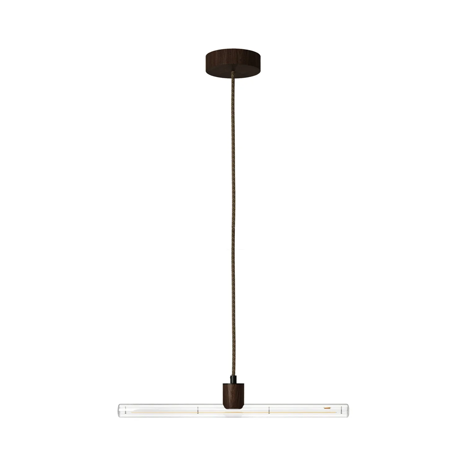Esse14 suspension lamp with S14d fitting – Wengé effect