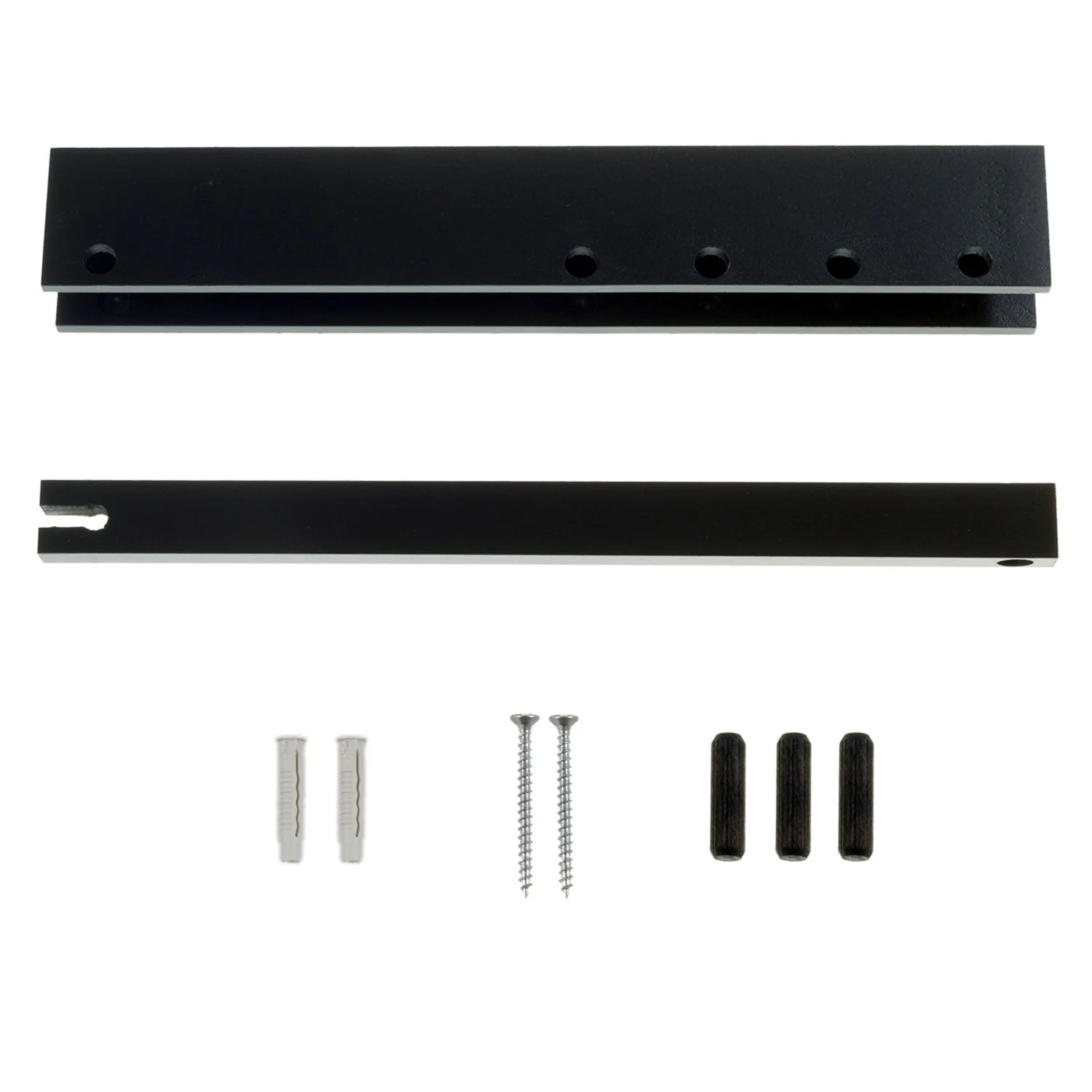 Pinocchio, adjustable wooden wall support for pendant lamps - Black - Image 4