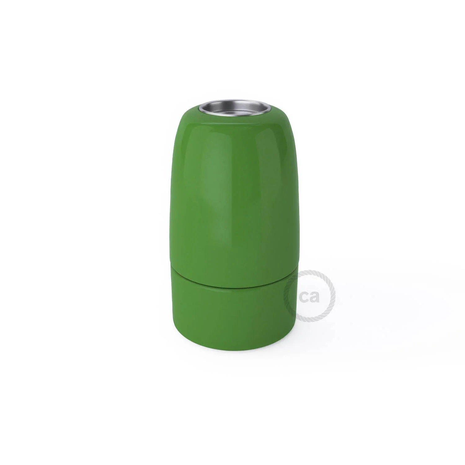 E14 porcelain lamp holder kit - Green - Image 3