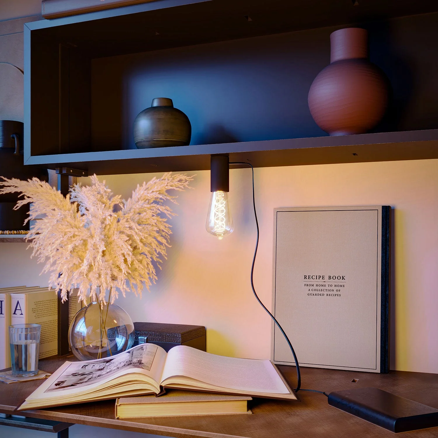 Portable lamp in SI! gift box, 5 volt - Black - Image 4