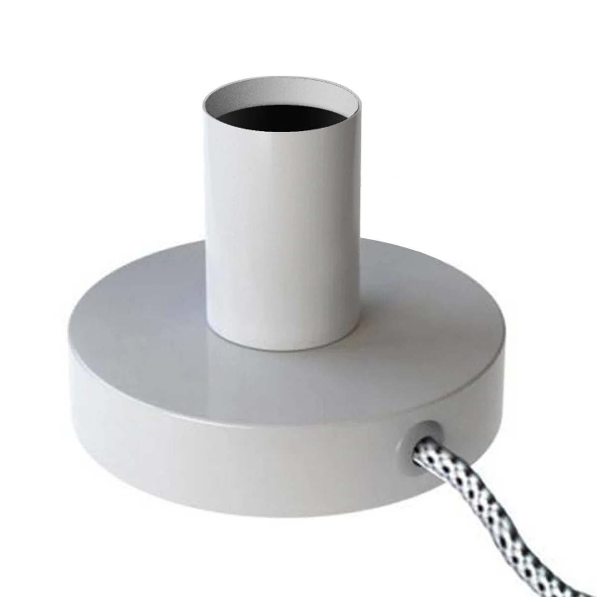 Posaluce - Metal table lamp - White